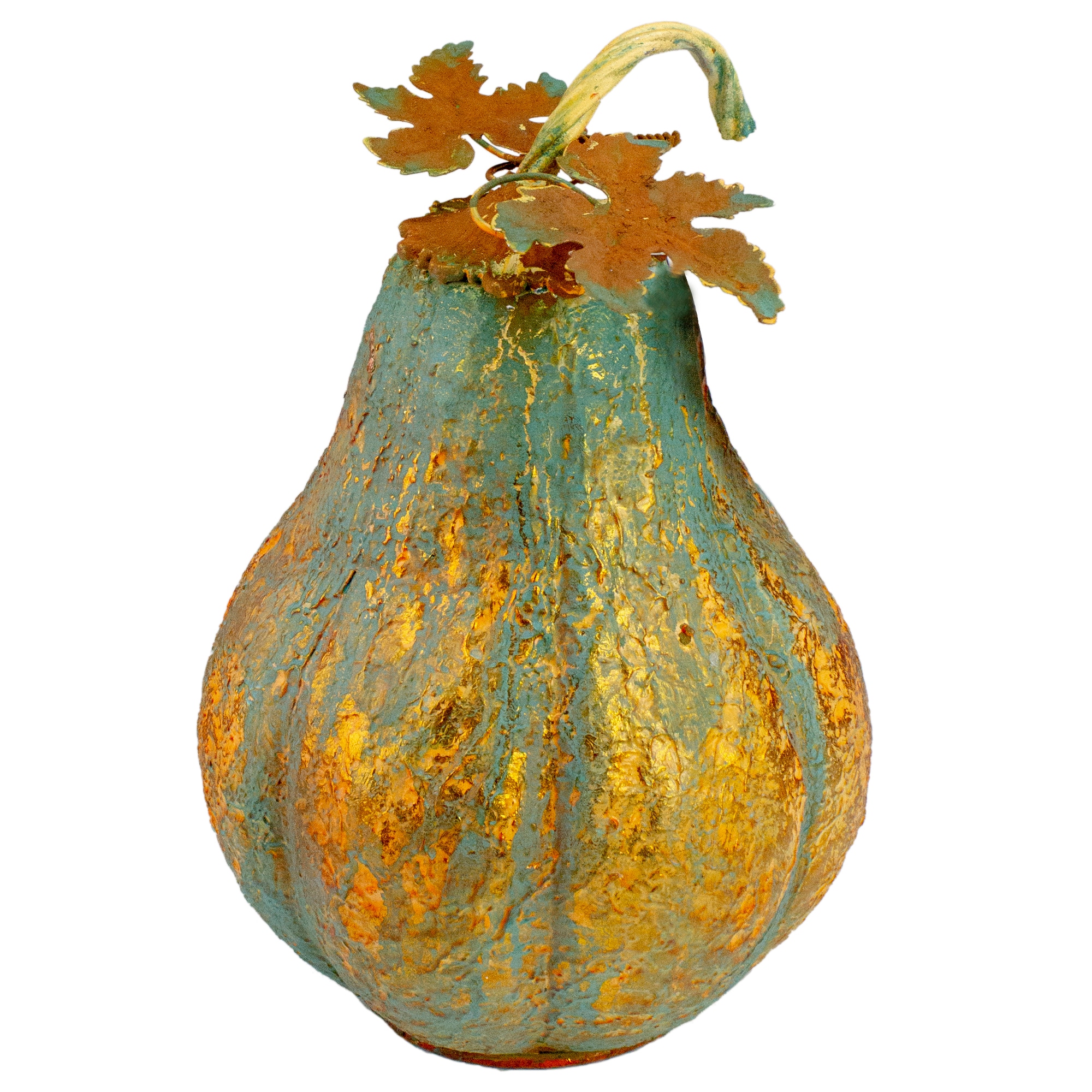 Northlight 34316679 13.25-in Tabletop Pumpkin Figurine Centerpiece