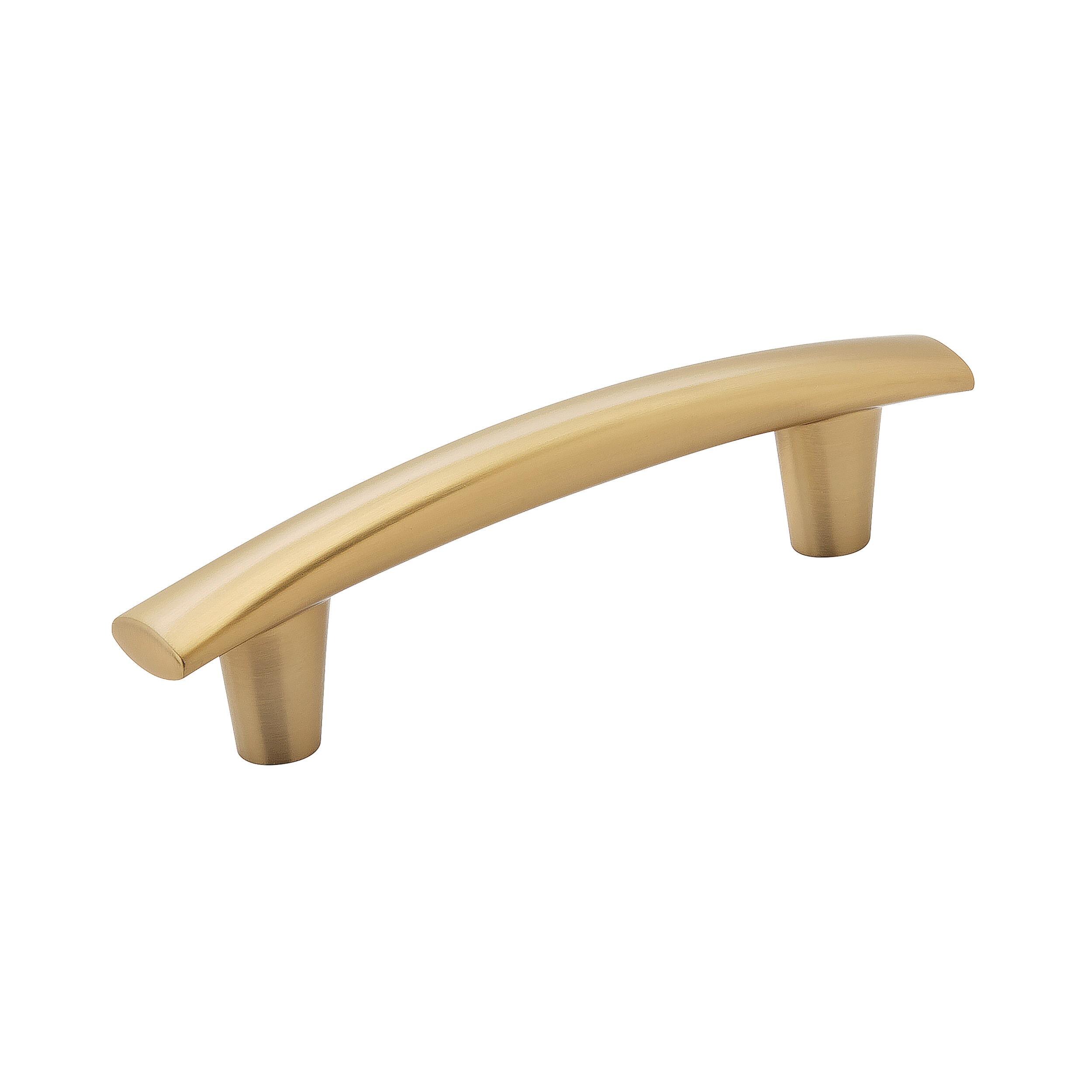 Amerock 10VMP37310CZ Willow 3-3/4-in , 96mm Center to Center Champagne Bronze Arch Handle 10 -Pack