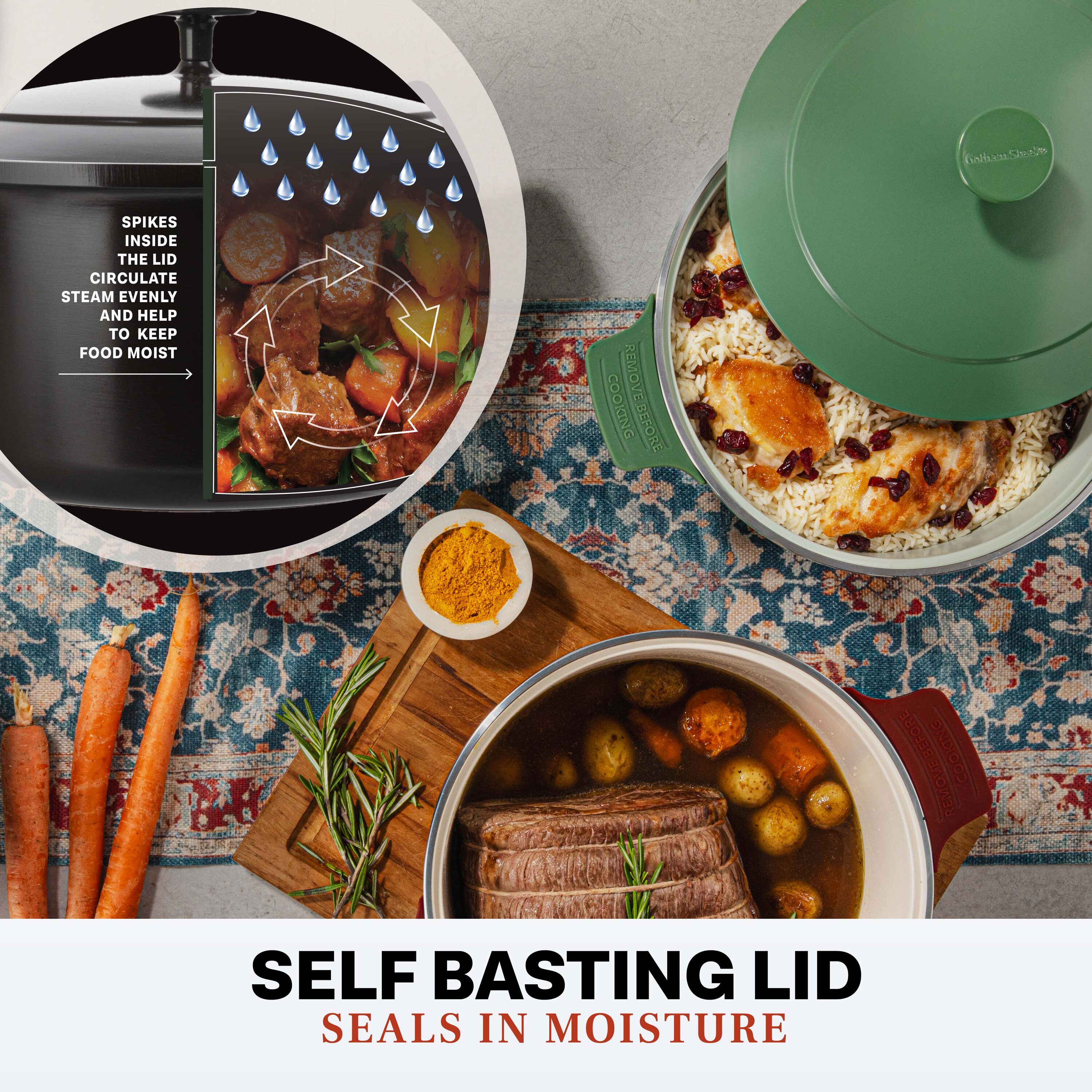 Gotham Steel 6923 Stock-Pots - View #6