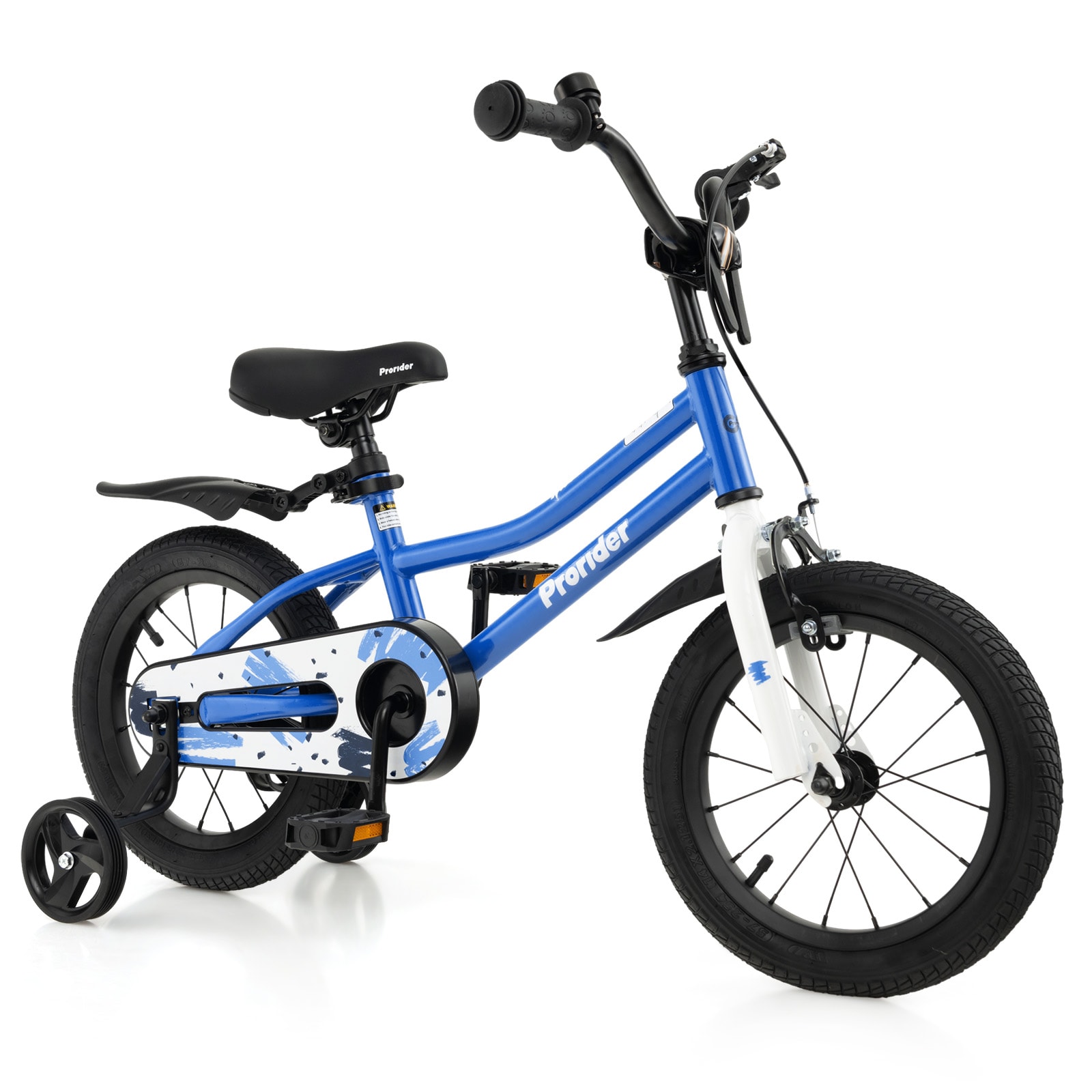 Volenca 14-in Kids Bike with Coaster Brake Removable Basket and 99-lb Seat Rating