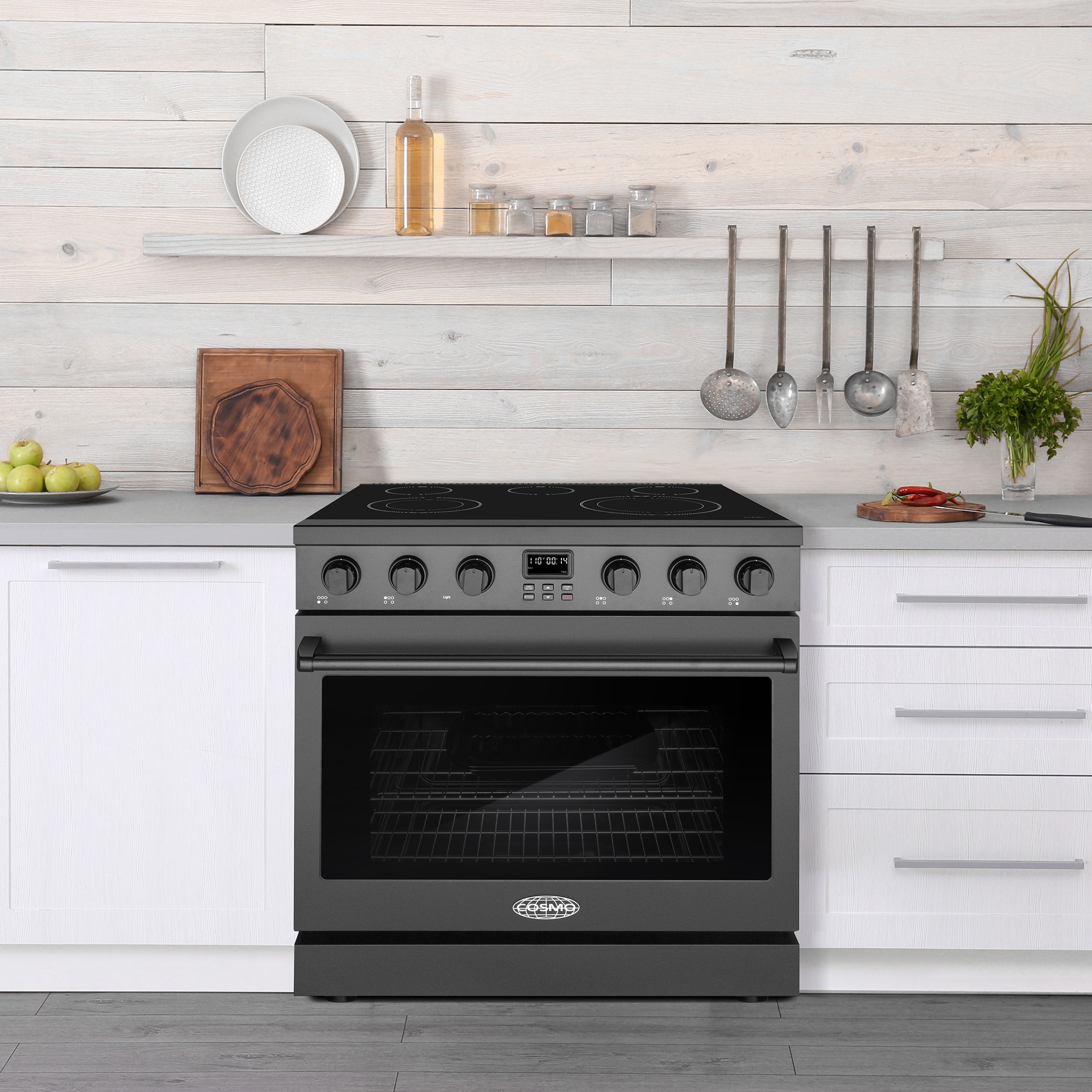 Cosmo COS-ERC365KBD-BK Freestanding-Electric-Ranges - View #2