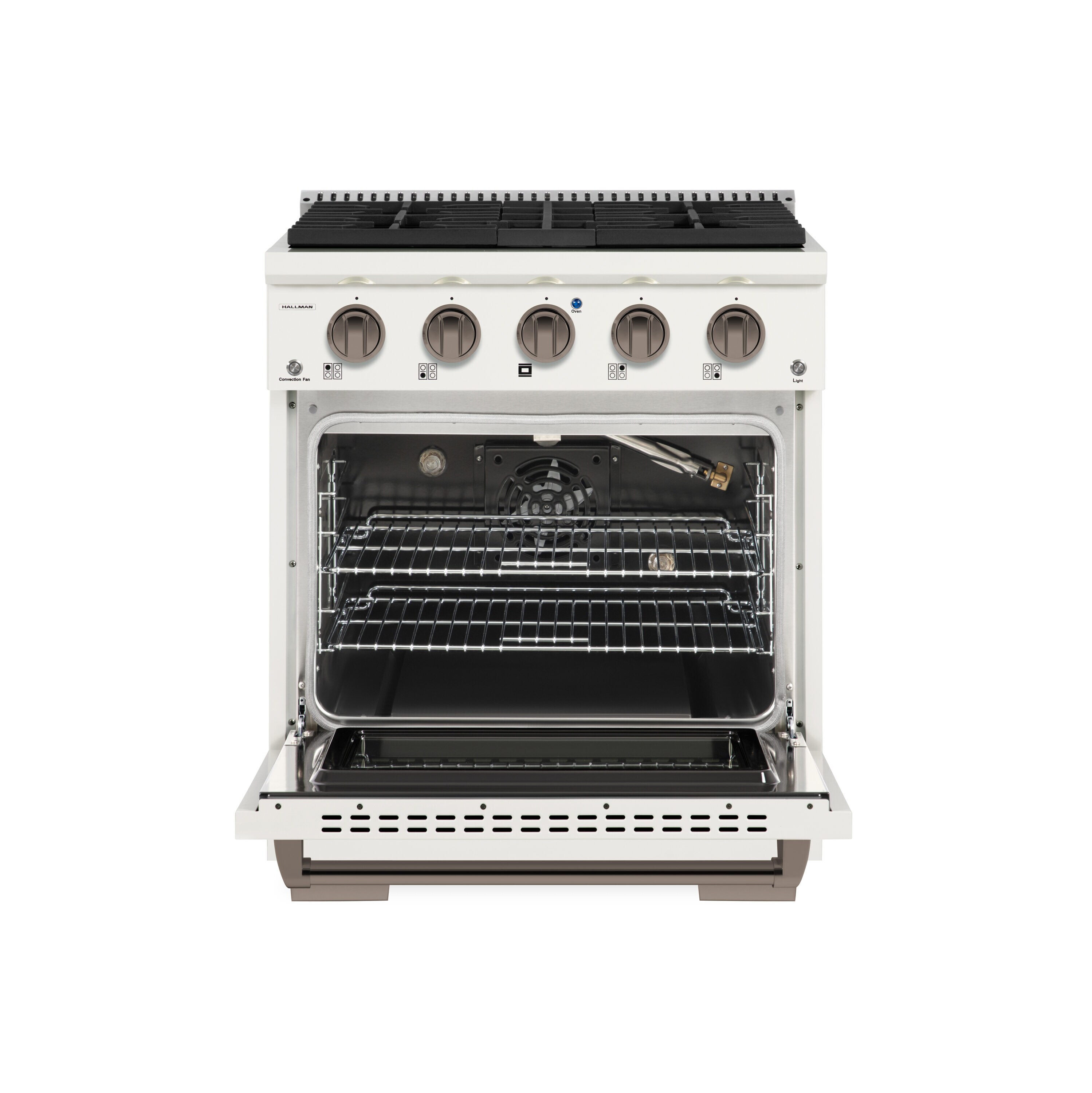 Hallman HBRDF30BZAW Dual-Fuel-Ranges - View #5