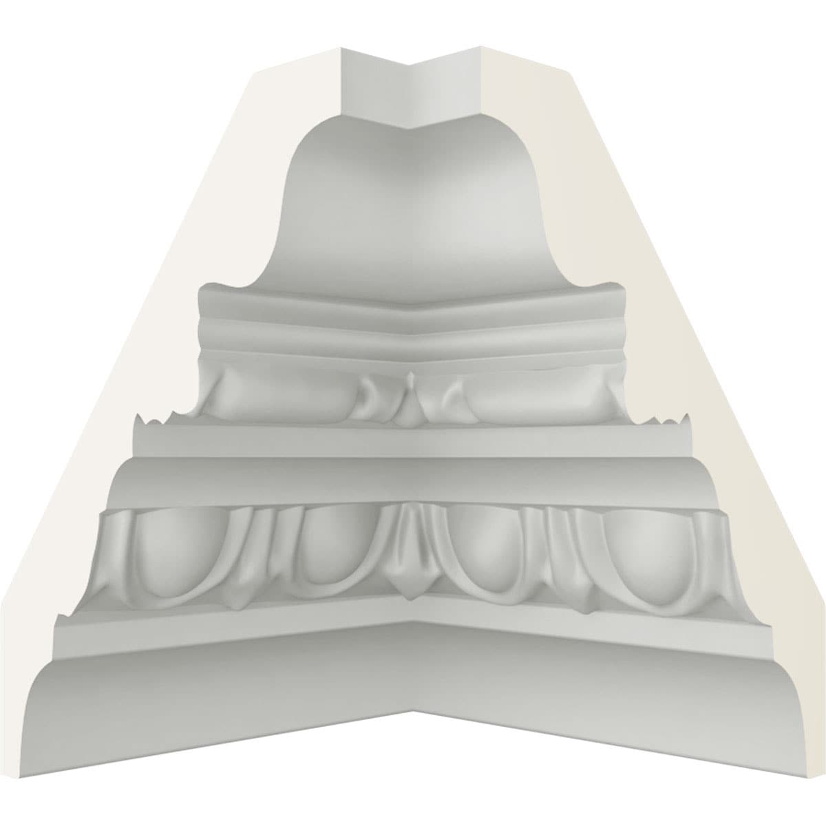 Ekena Millwork MIC03X03ST Moulding-Blocks - View #2