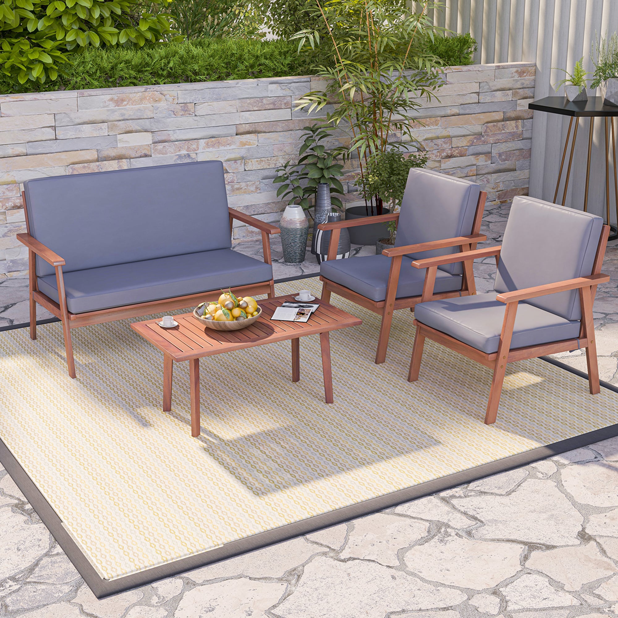 Costway LWS00052 Patio-Conversation-Sets - View #4