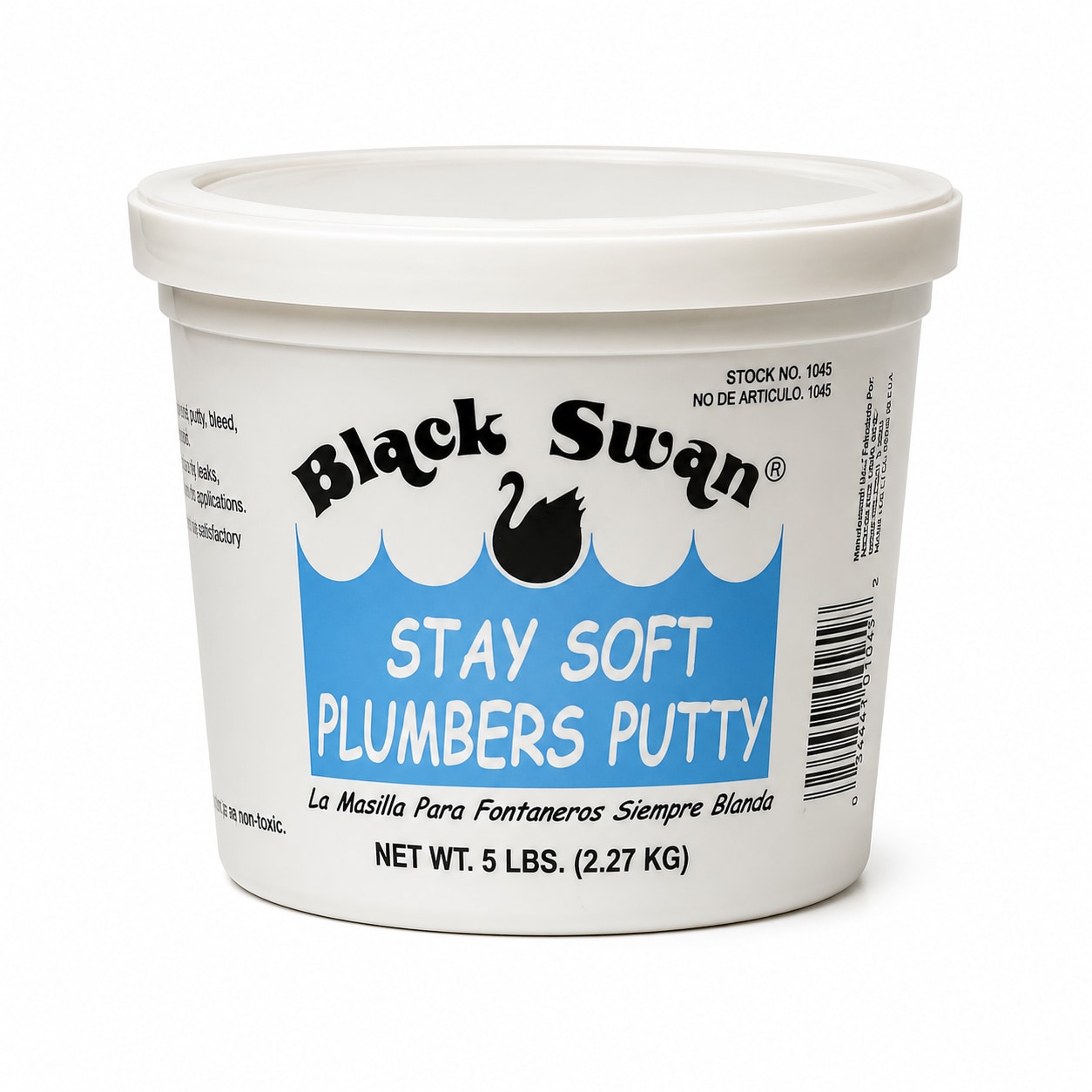 Supply Giant SUPPLYGIANT White Plumbers Putty 5 lb Waterproof Fixture ...
