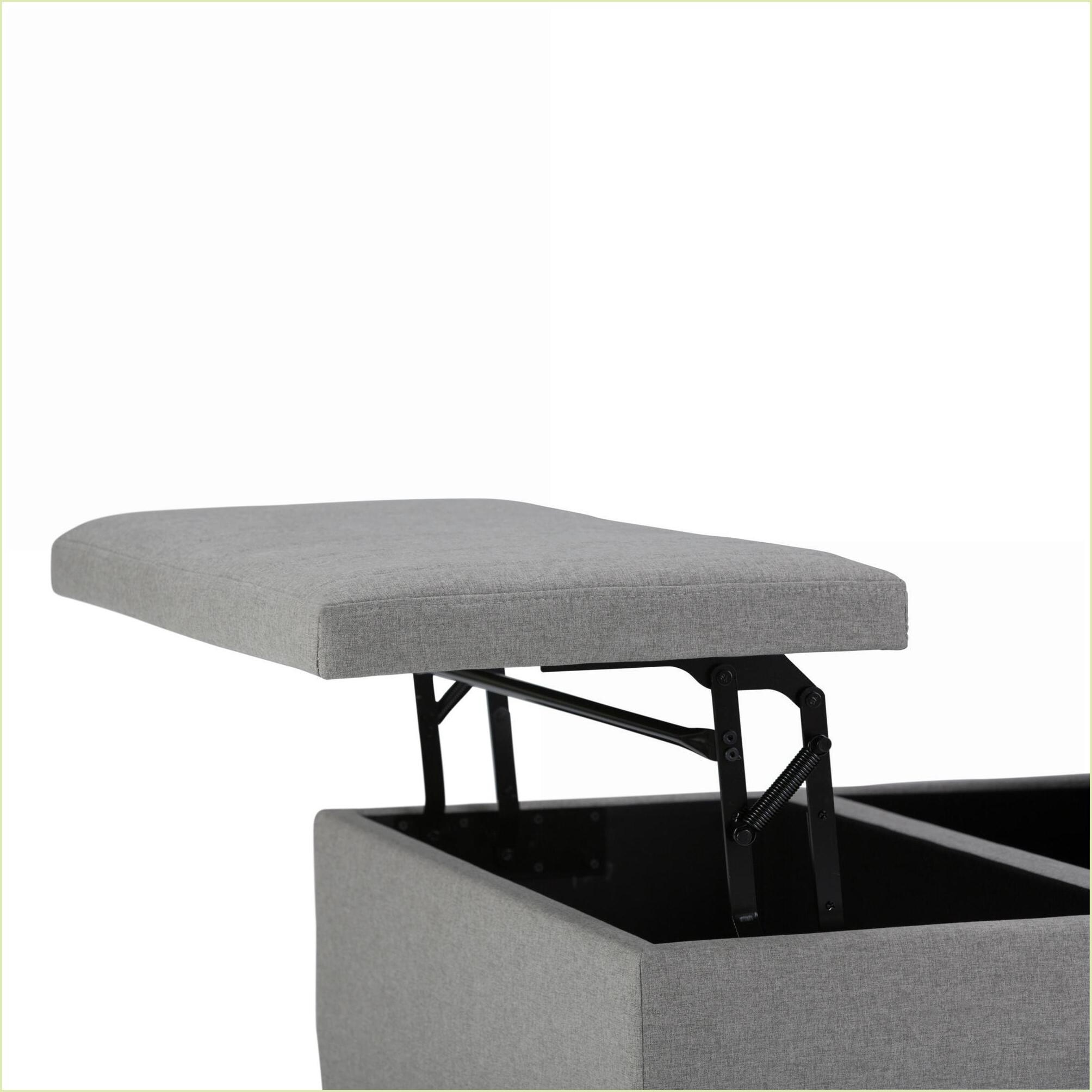 Visual Reference: Watnature Ottoman With Storage Contemporary Coffee Table Dove Grey
