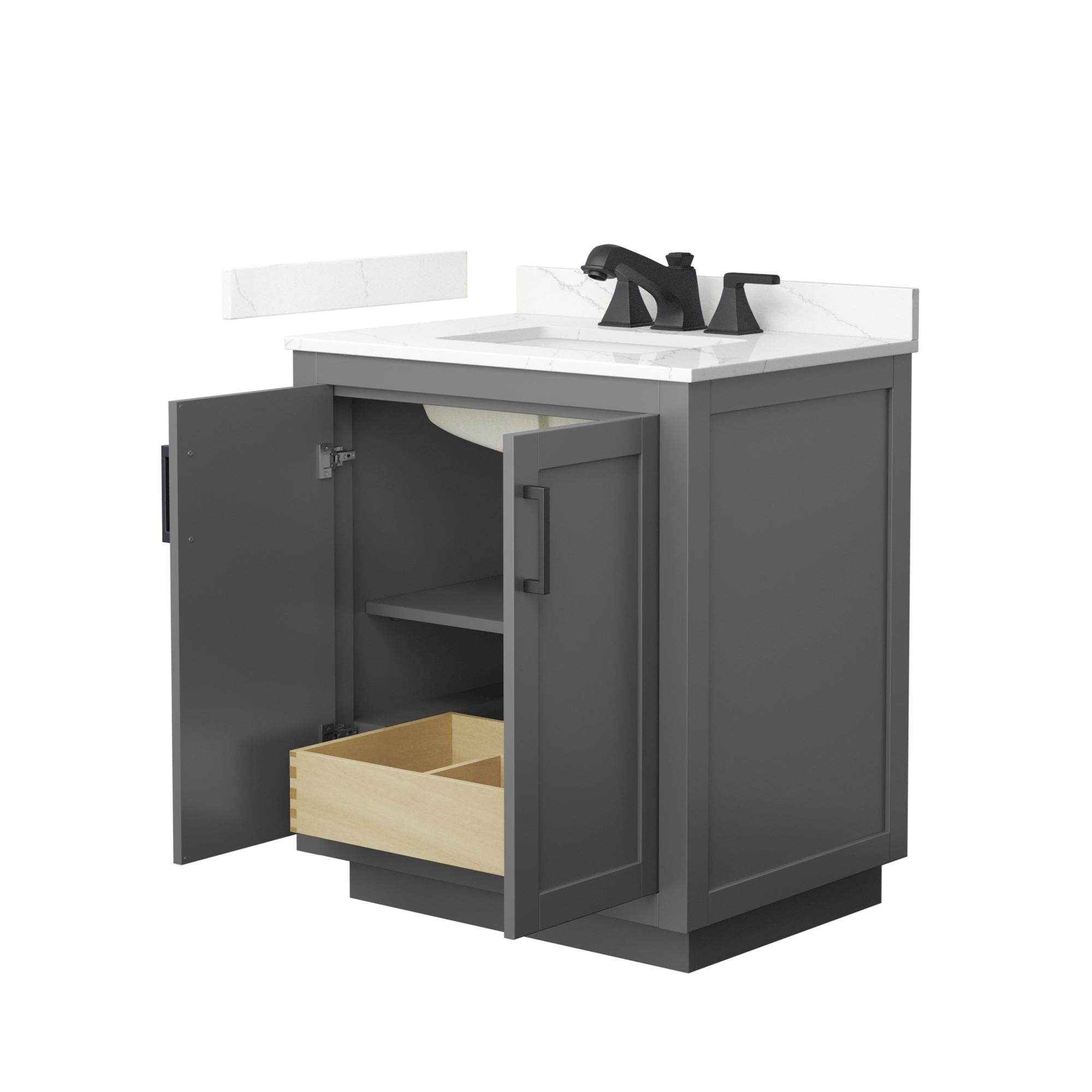 Wyndham Collection WCF292930SGBGTUS3MXX Bath-Vanity-Combo - View #3