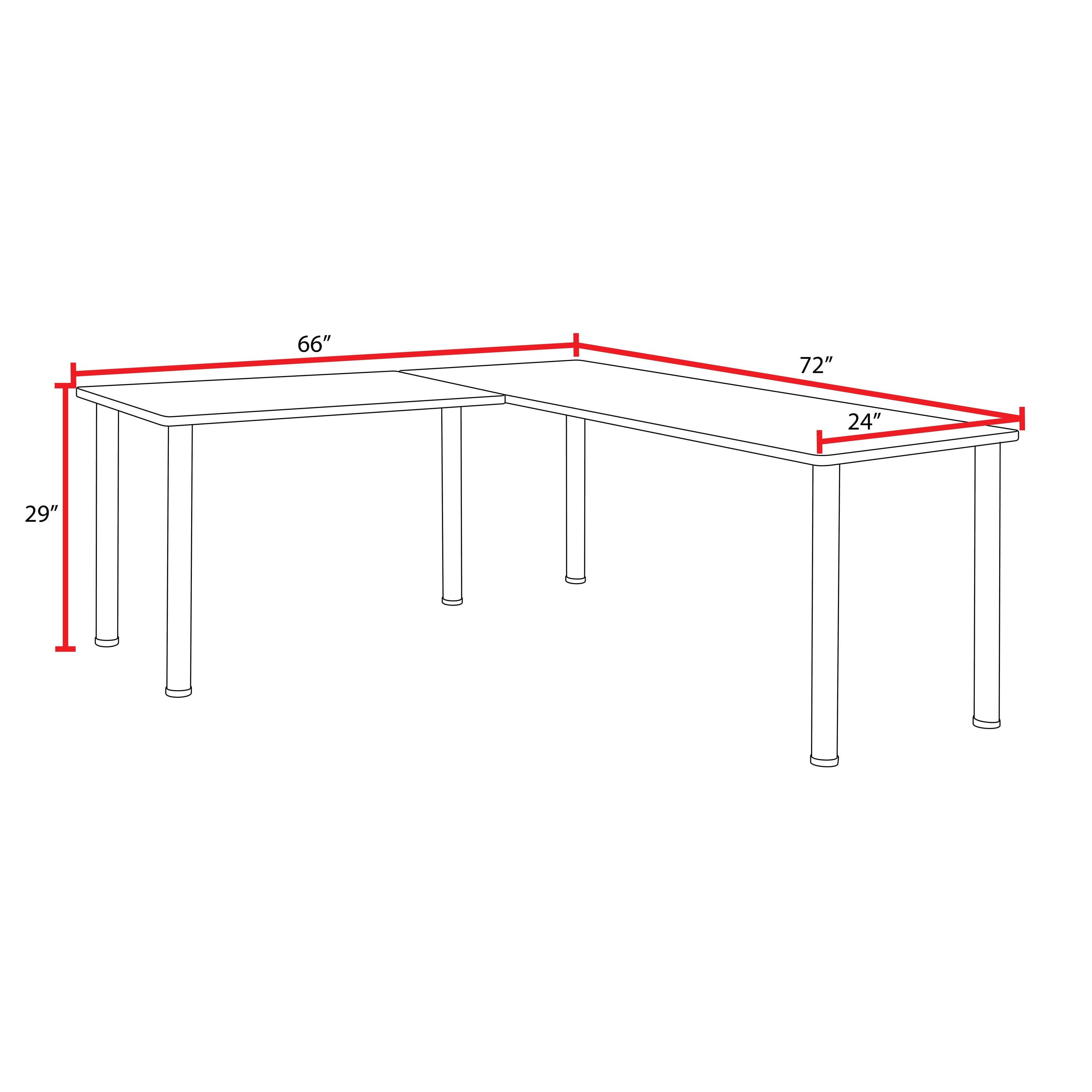 Regency ML722442MHBPBK desks - View #8