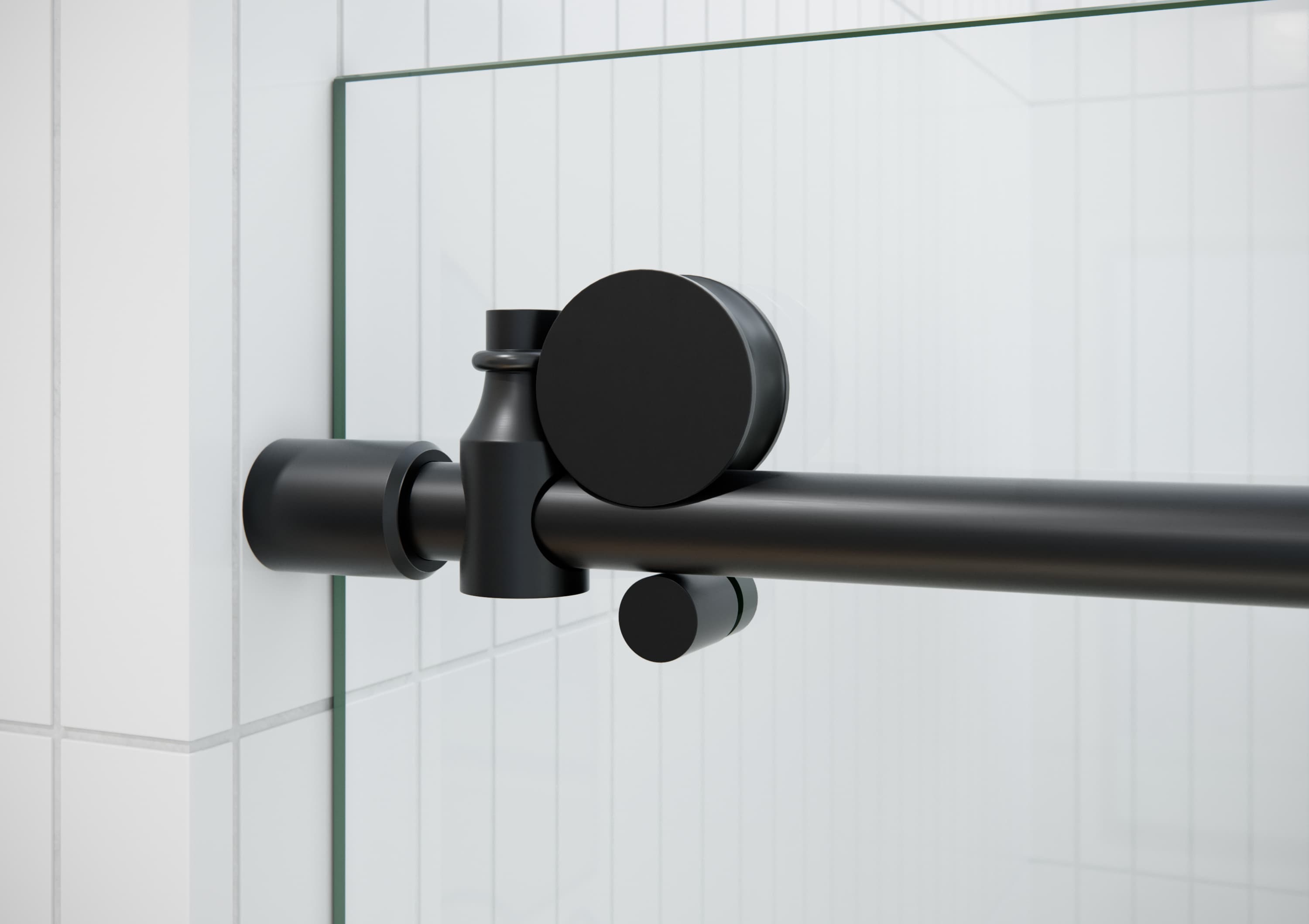 Glass Warehouse GW-SLD-52-MB Shower-Doors - View #7