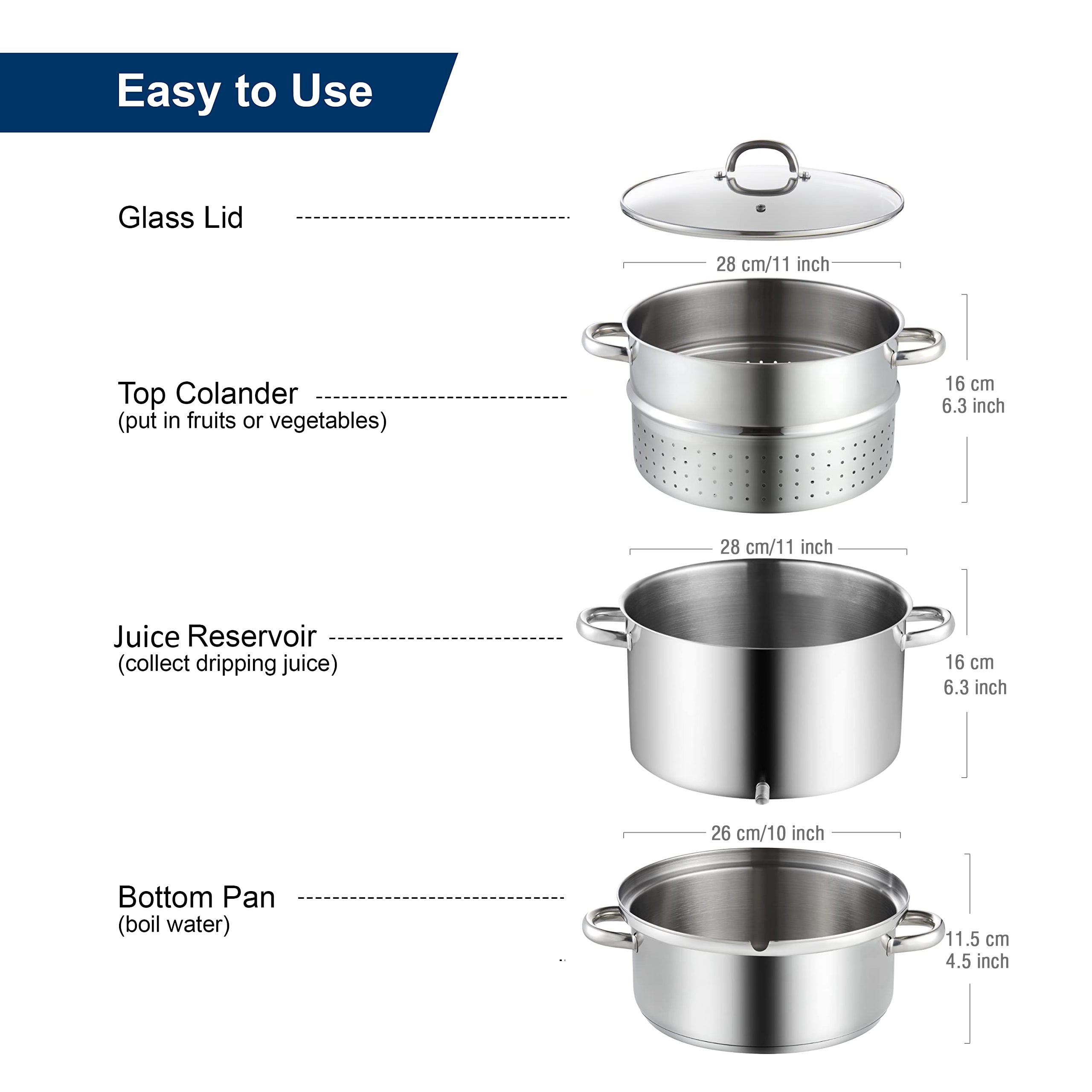 Cooks Standard 02731 Food-Steamers - View #2