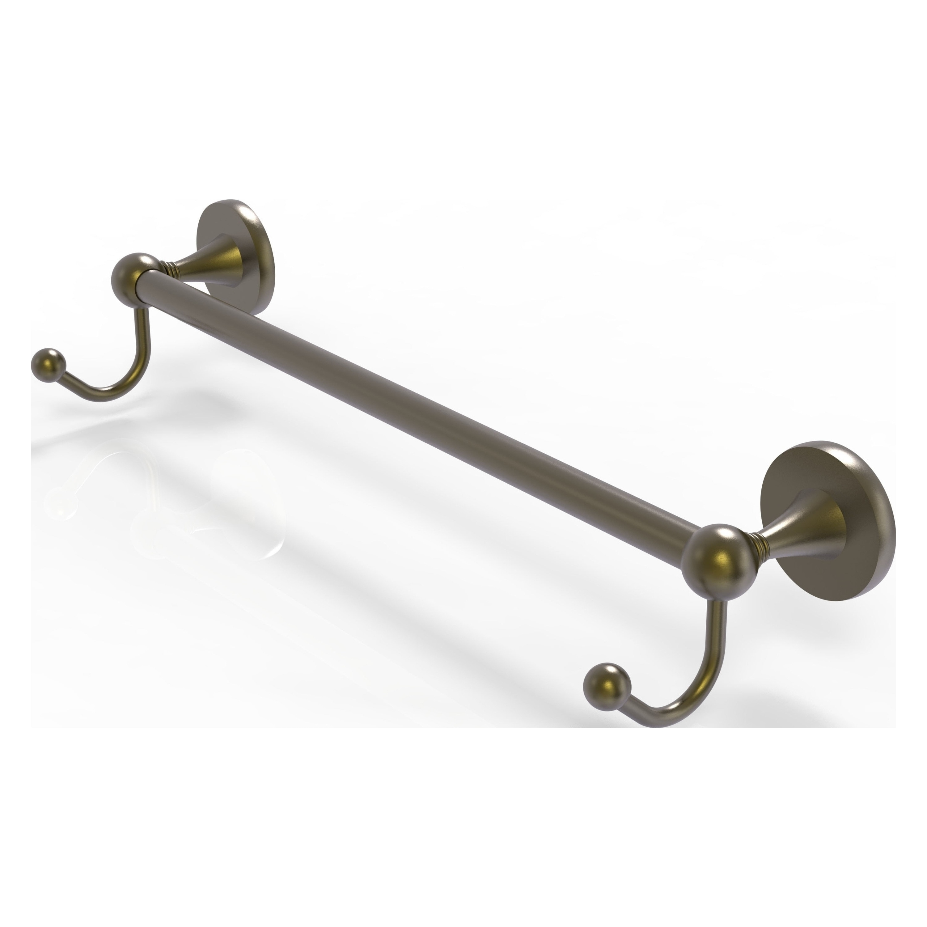 Allied Brass SL-41-30-HK-ABR Shadwell 30-in Antique Brass Wall mount Single Towel Bar