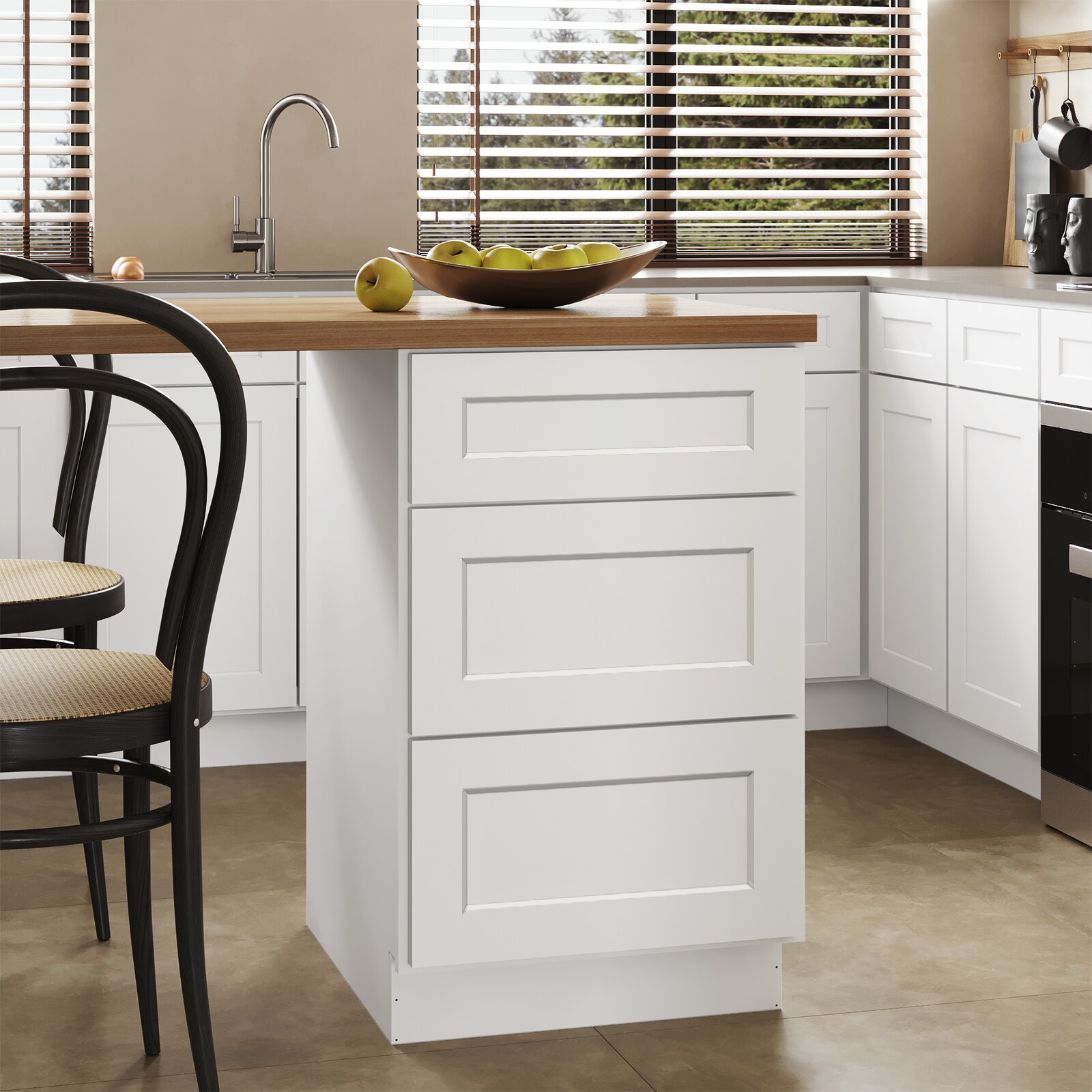 LOVMOR SW-3DB21-LOWES Cabinets-Kitchen - View #2