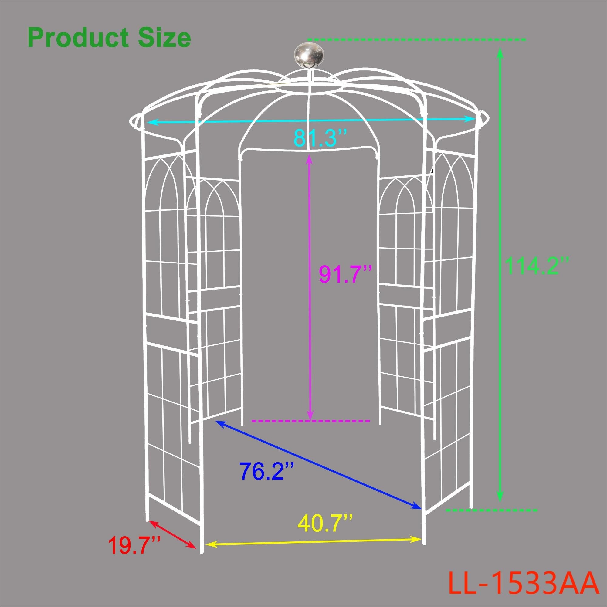 Yiekholo LL-1533AA Garden-Trellis - View #4