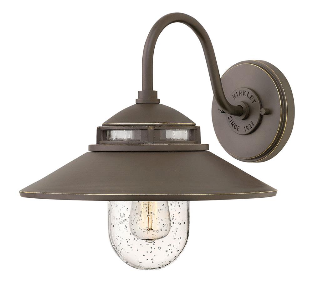 Hinkley 1110OZ Atwell 1 -Light 11.75-in H Bronze Hardwired Outdoor Wall Light
