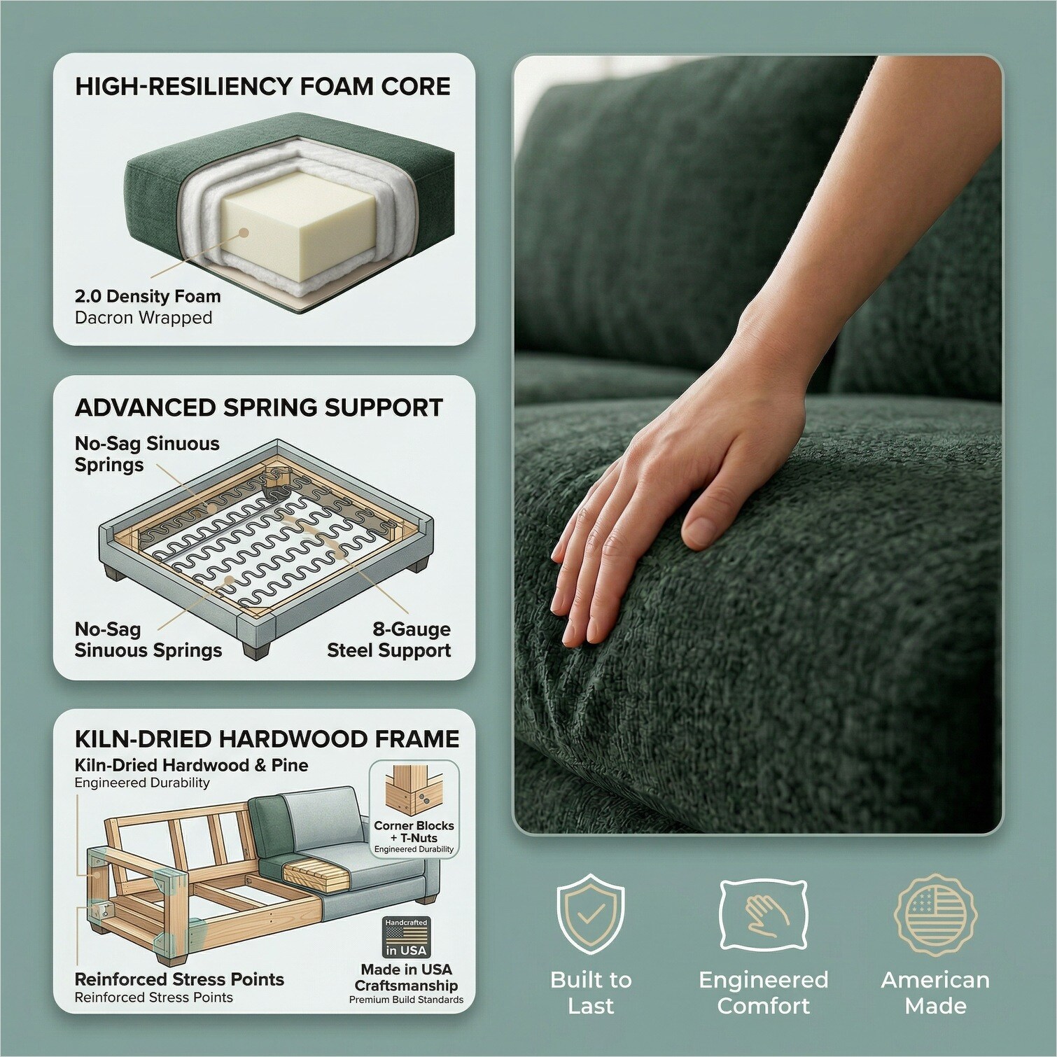 SunJet DO2XXIK89B46 Sofas-Loveseats - View #8