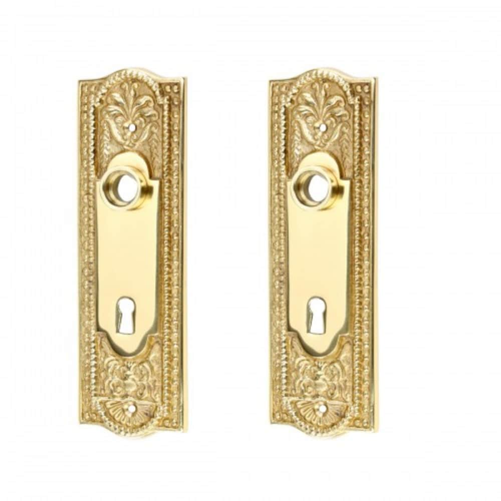 RENOVATORS SUPPLY MANUFACTURING 53006 Category: Cabinet Hardware Accessories 2 -Pack Polished Gold Brass Cabinet hardware kit