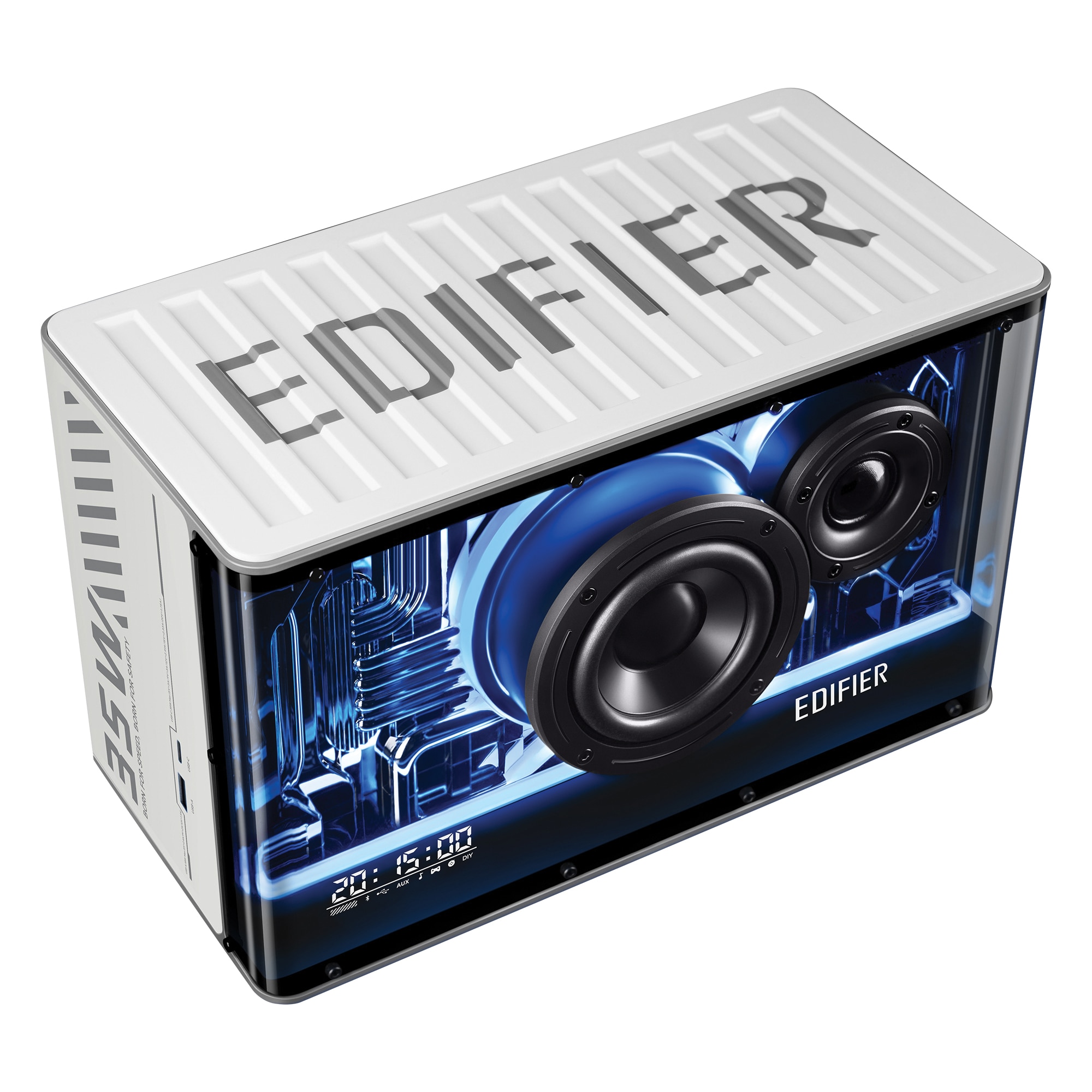 Edifier EEC4007378 40 -Watt Smart Bluetooth Indoor/Outdoor Portable Speaker in White