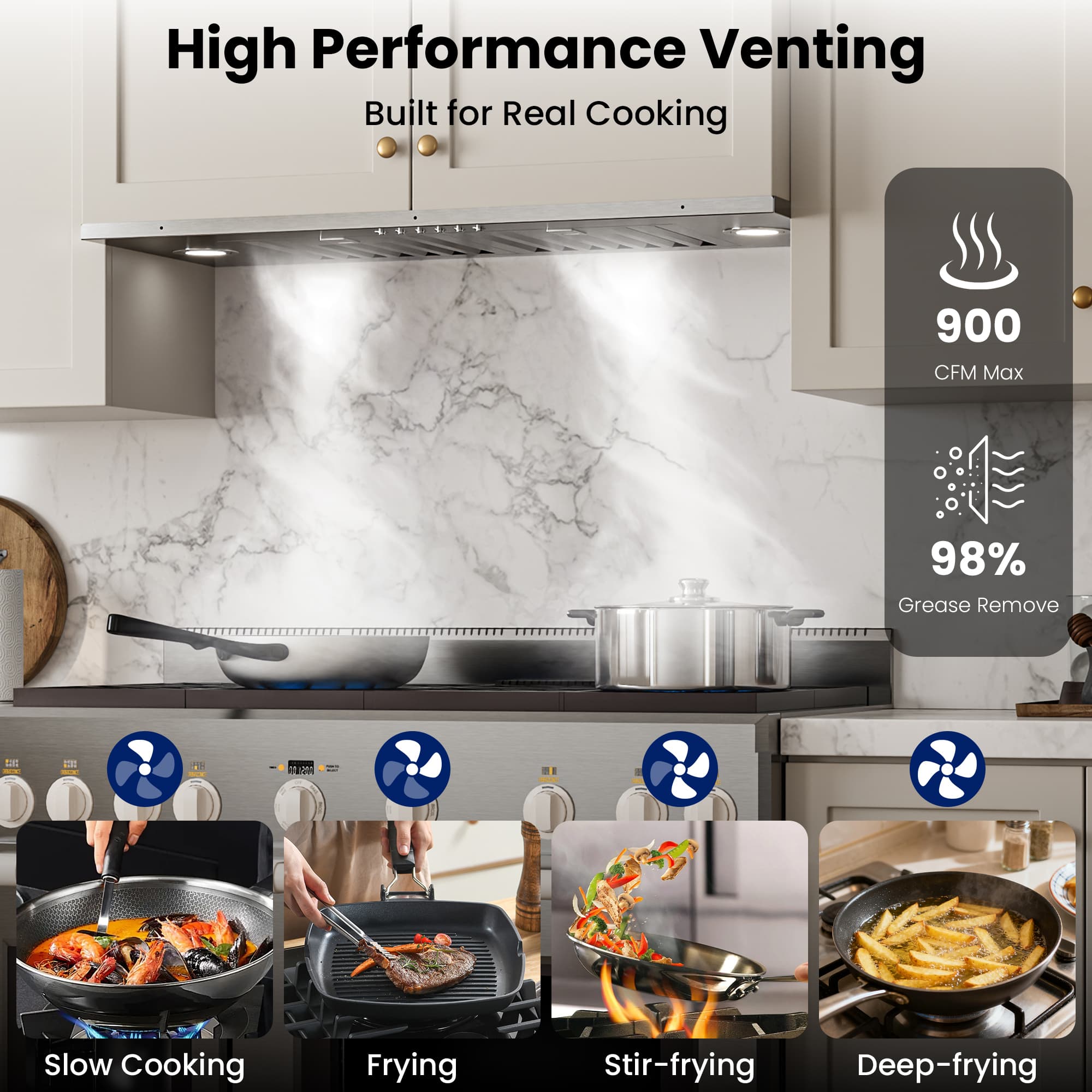 DIVAN DHB01-36 Undercabinet-Range-Hoods - View #4