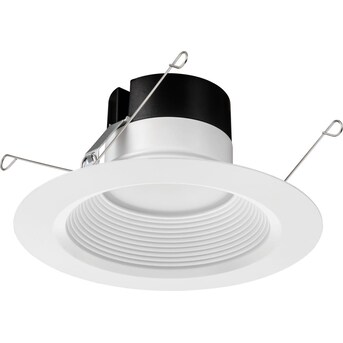 ineffektiv forråde kapacitet Juno Matte White 6-in 840-Lumen Switchable Round Dimmable Recessed  Downlight at Lowes.com