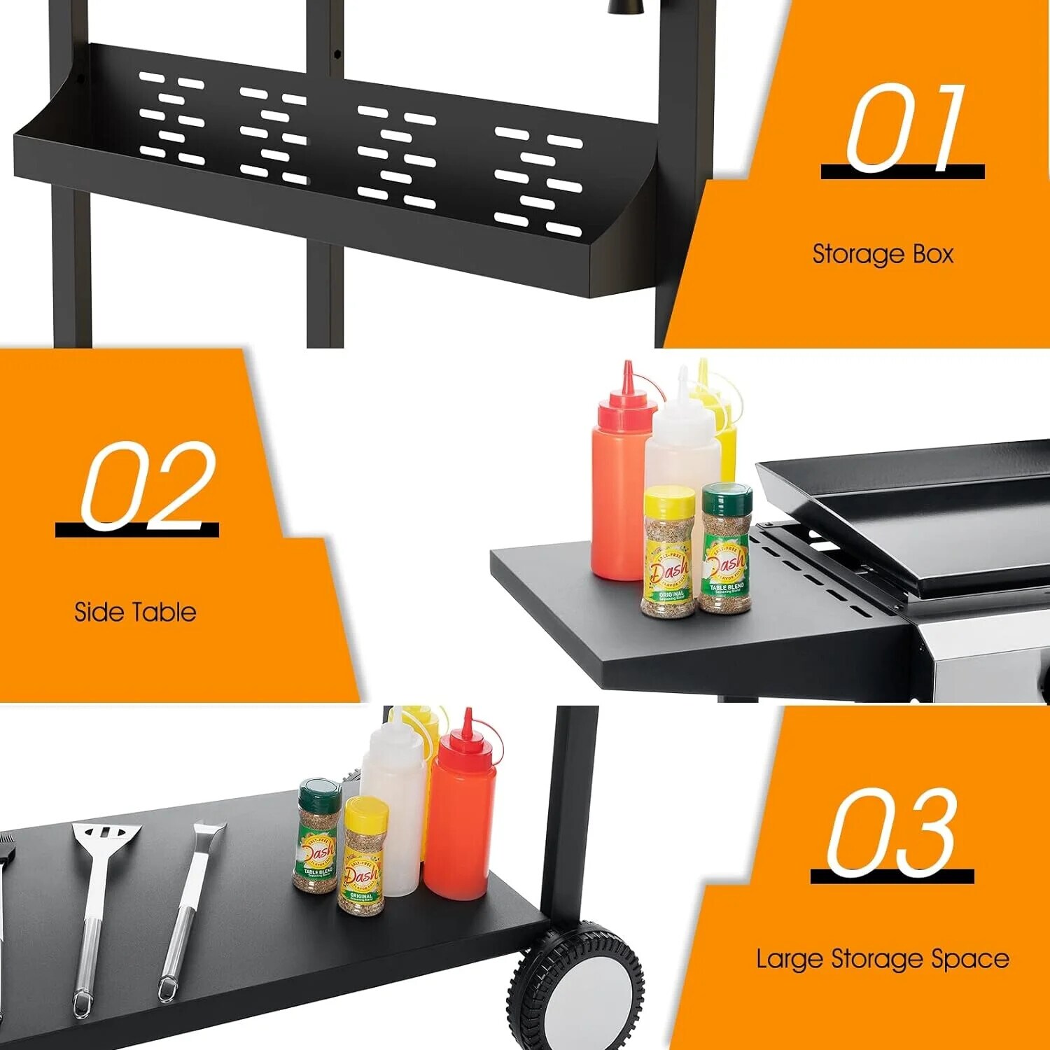 HONGGE LJMLWHG013 Gas-Grill - View #8