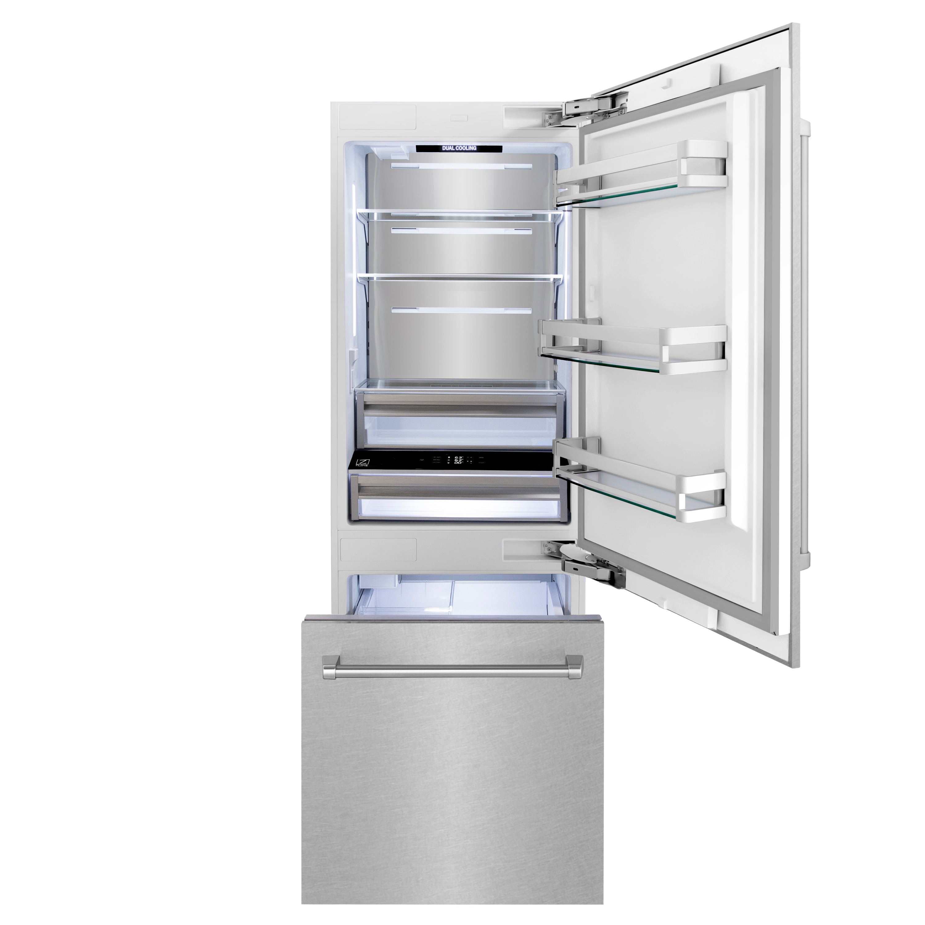 ZLINE KITCHEN & BATH RBIV-SN-30 Bottom-Freezer-Refrigerators - View #5