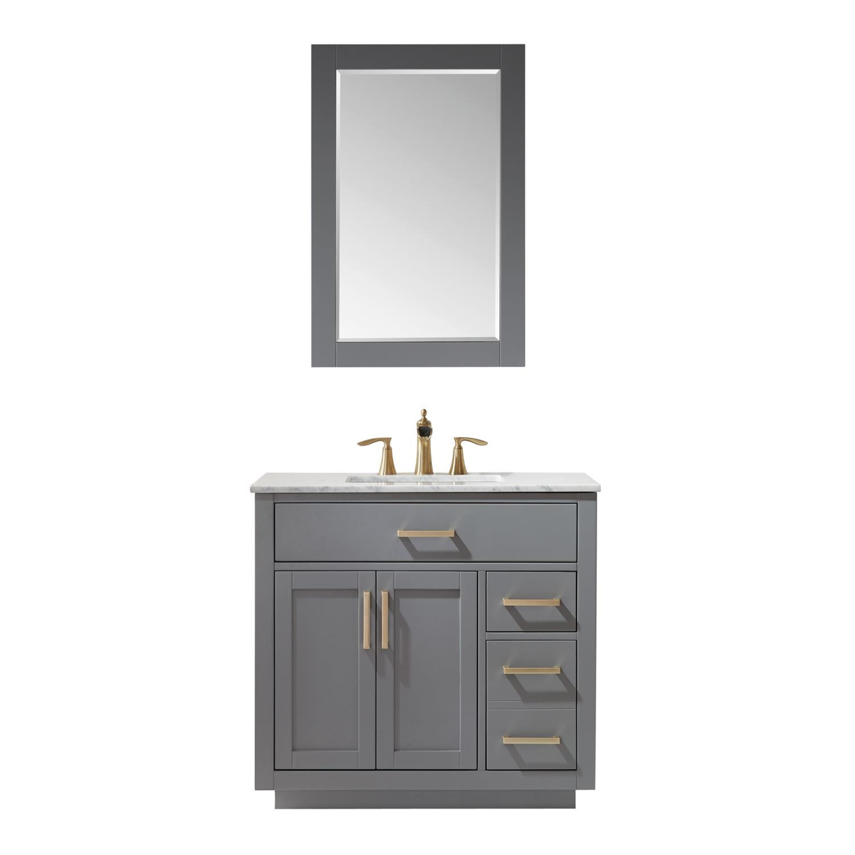 Altair 531036-GR-CA Bath-Vanity-Combo - View #2