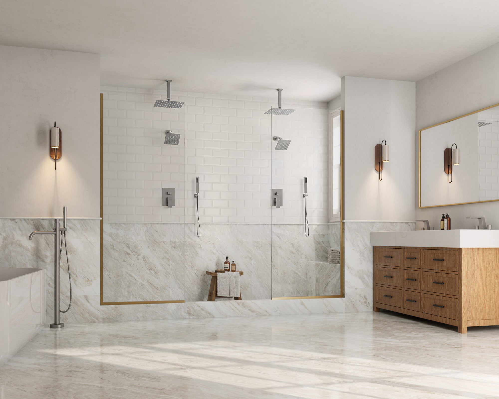 GRANDJOY SGF10GJ-60-BN10 Tub-Shower-Faucets - View #4