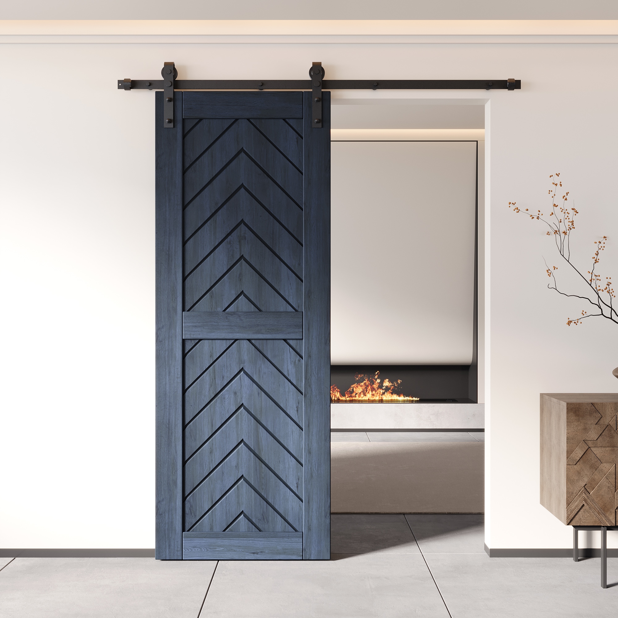 HOMACER JT1-2680-NA Barn-Doors - View #8