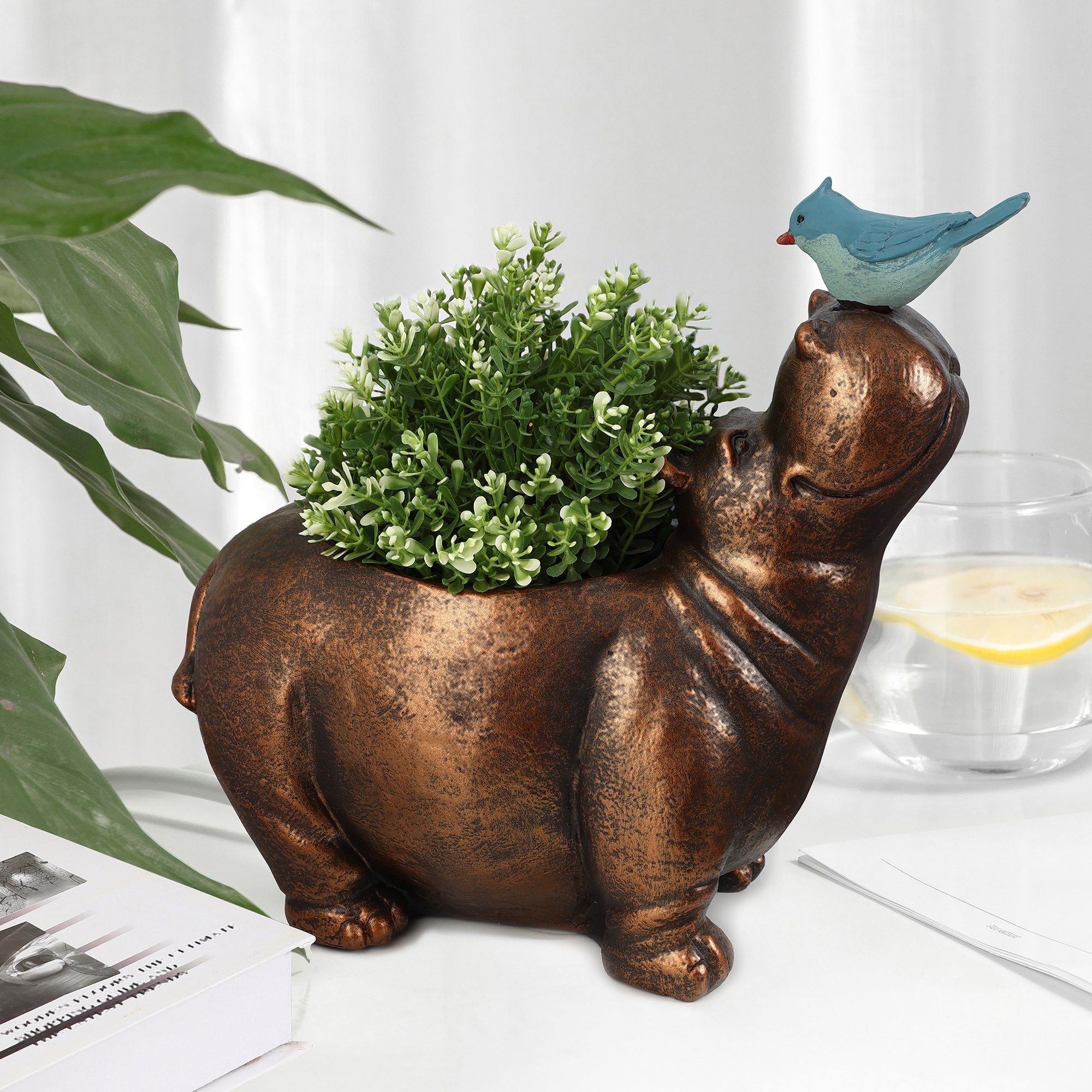 LuxenHome WHPL394 Planter-Window-Box - View #7