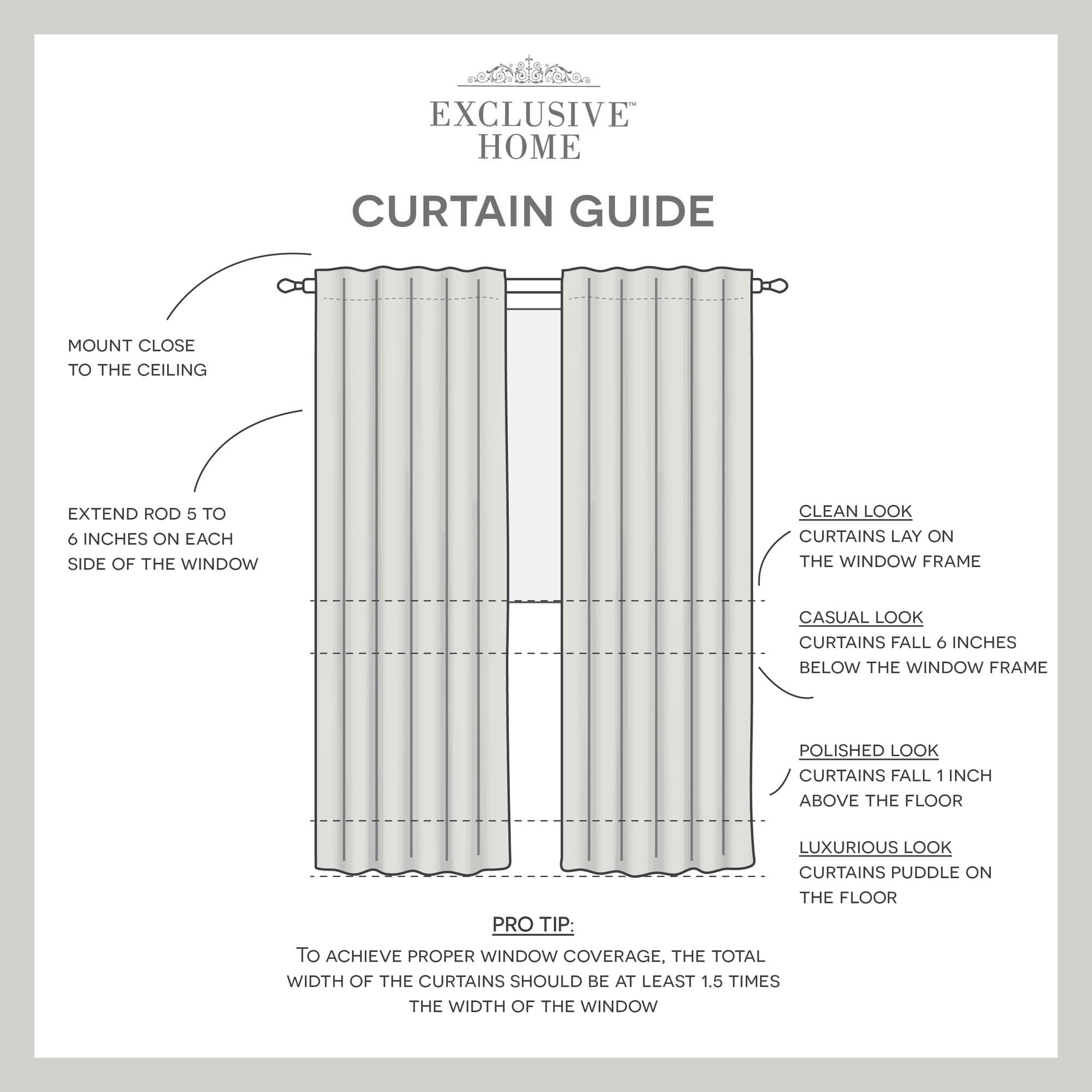 Exclusive Home EH8326-12 2-63P curtains - View #6