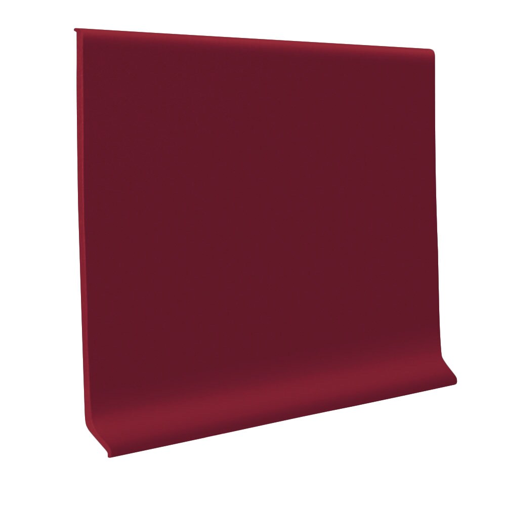 Flexco Sierra Red 0.125-in T x 4-in W x 1440-in L Vinyl Wall Base