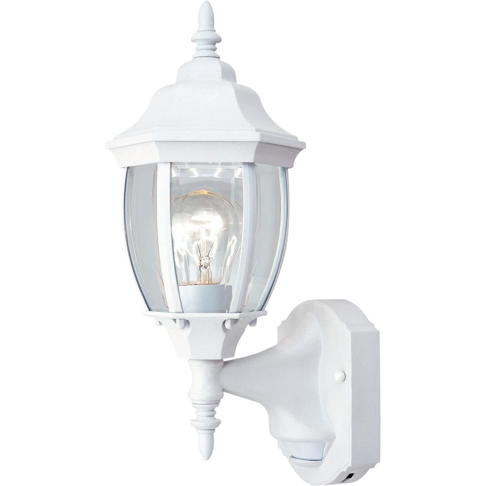 Designers Fountain Motion Detectors 1-Light 14.25-in Outdoor Wall Light in the Outdoor Wall Lights department at Lowes.com