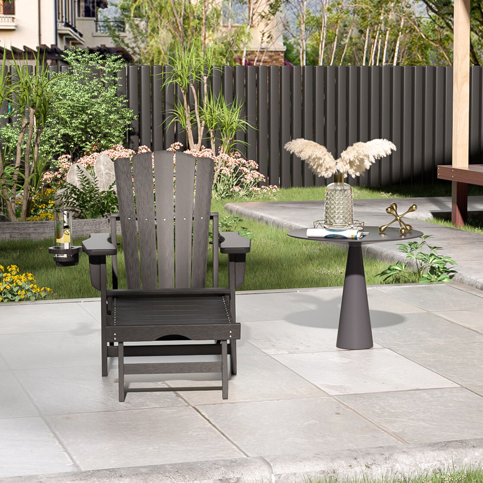 GARSING AC-BLACK Patio-Chairs - View #2