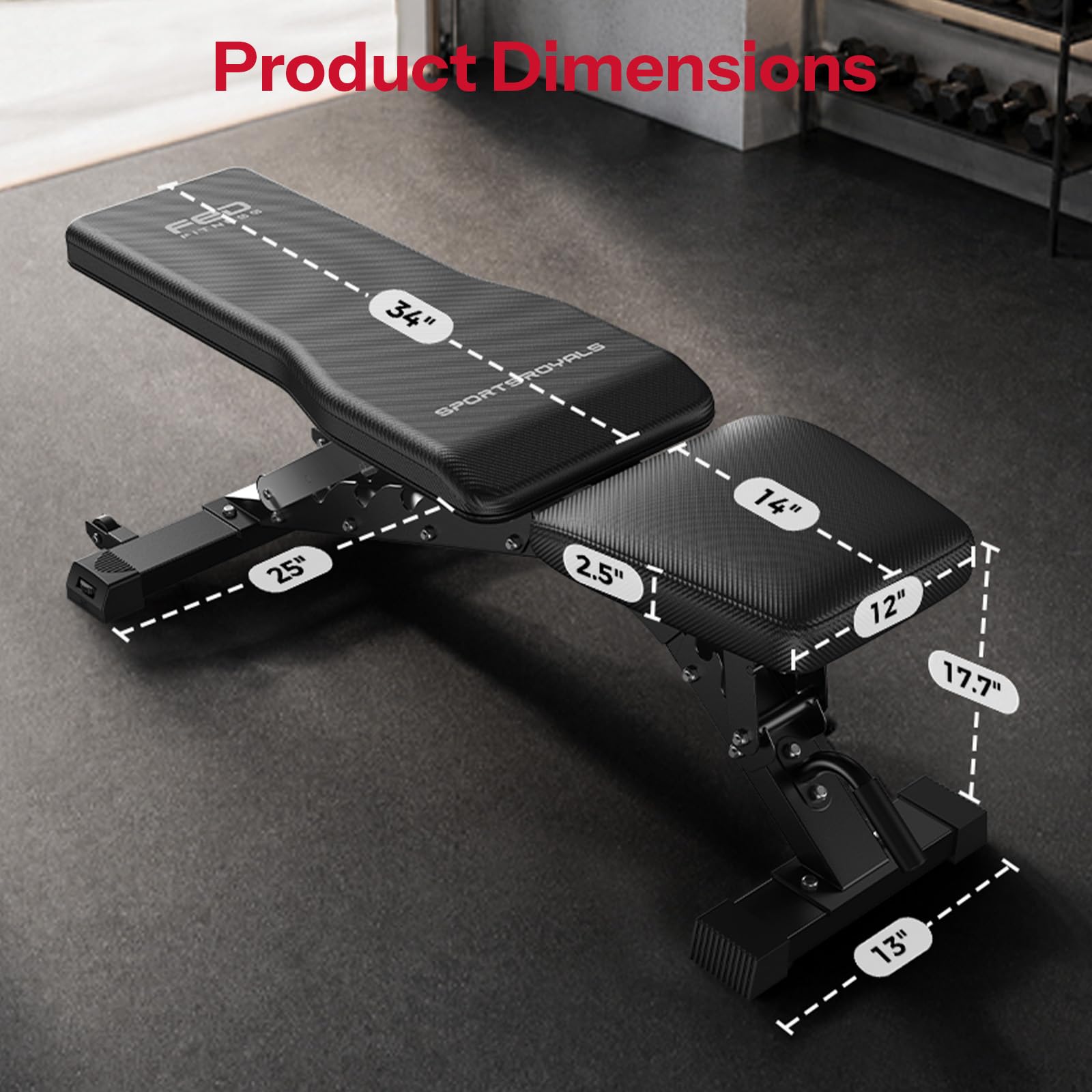 FED Fitness QINGSHANGKUAN Weight-Benches - View #7