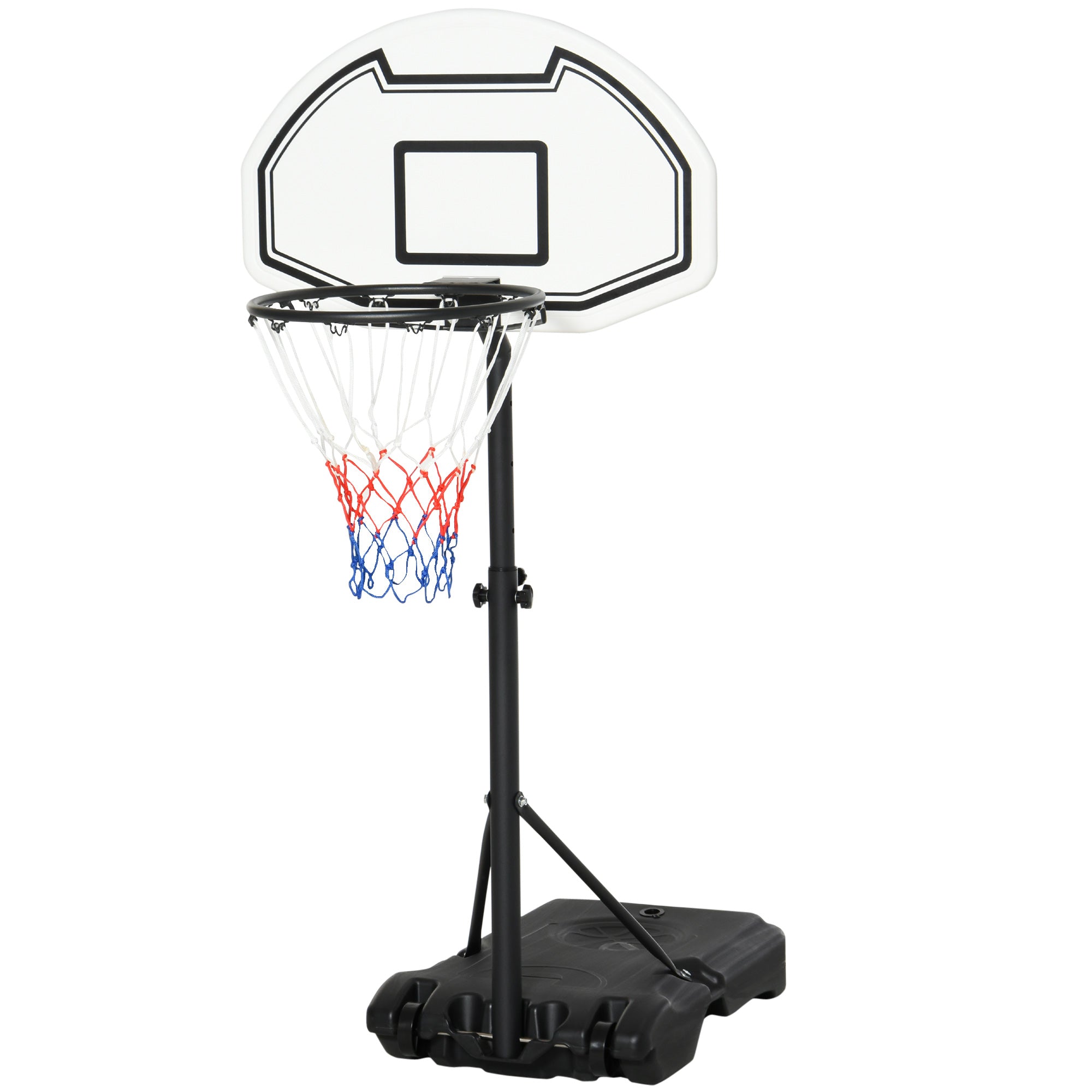Tatayosi T249724 Poolside Basketball Hoop Stand Portable Basketball System Goal