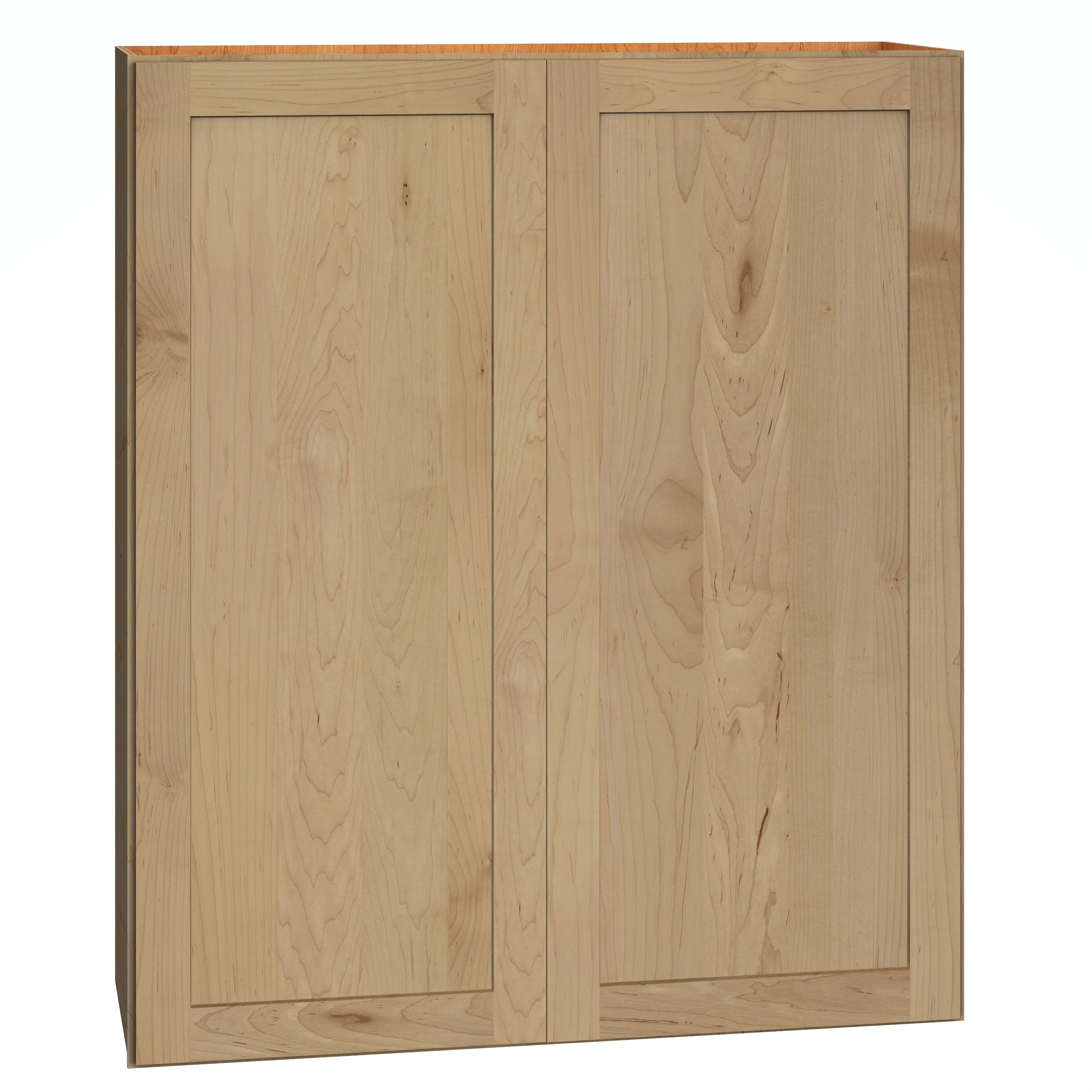 Diamond Express 331 W3642 Jamestown 36-in W x 42-in H x 12-in D Coastline Brown Wall Fully assembled Plywood Cabinet (Recessed Panel Shaker)