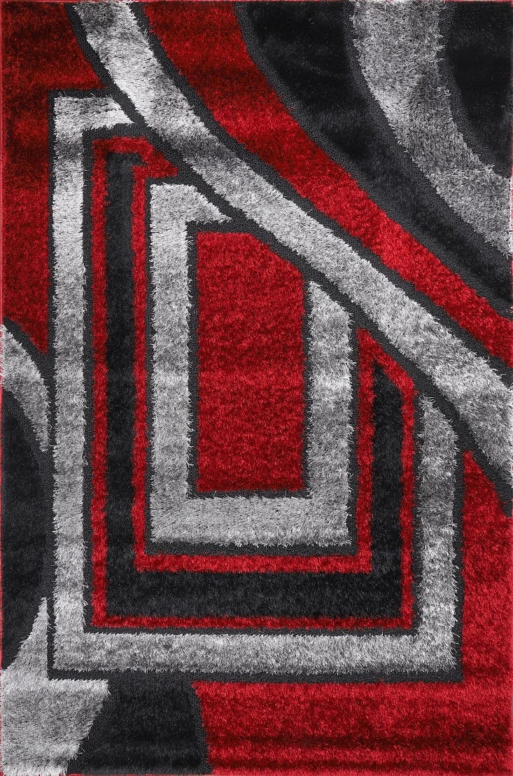 LBaiet SD468R23 Sedona 2 X 3 (ft) Gray Indoor Geometric Runner Rug