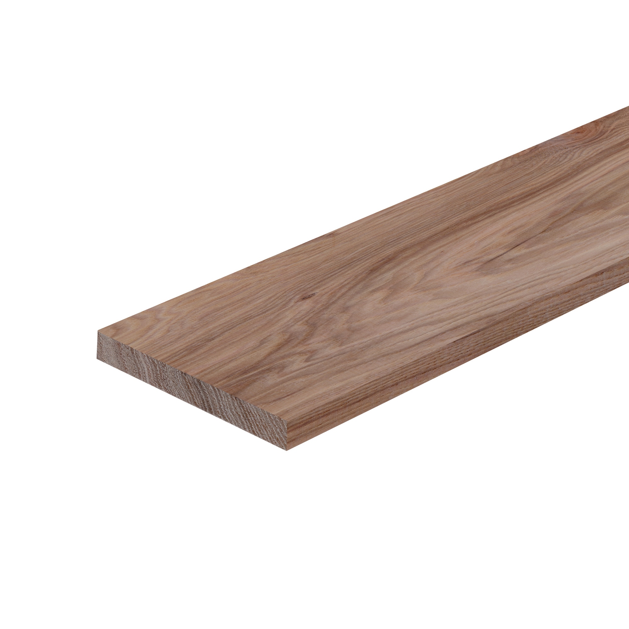 Ornamental Mouldings BRDNAT 1-2X2X2HICK 1/2-in x 2-in x 2-ft Unfinished S4S Hickory Common Hardwood Board