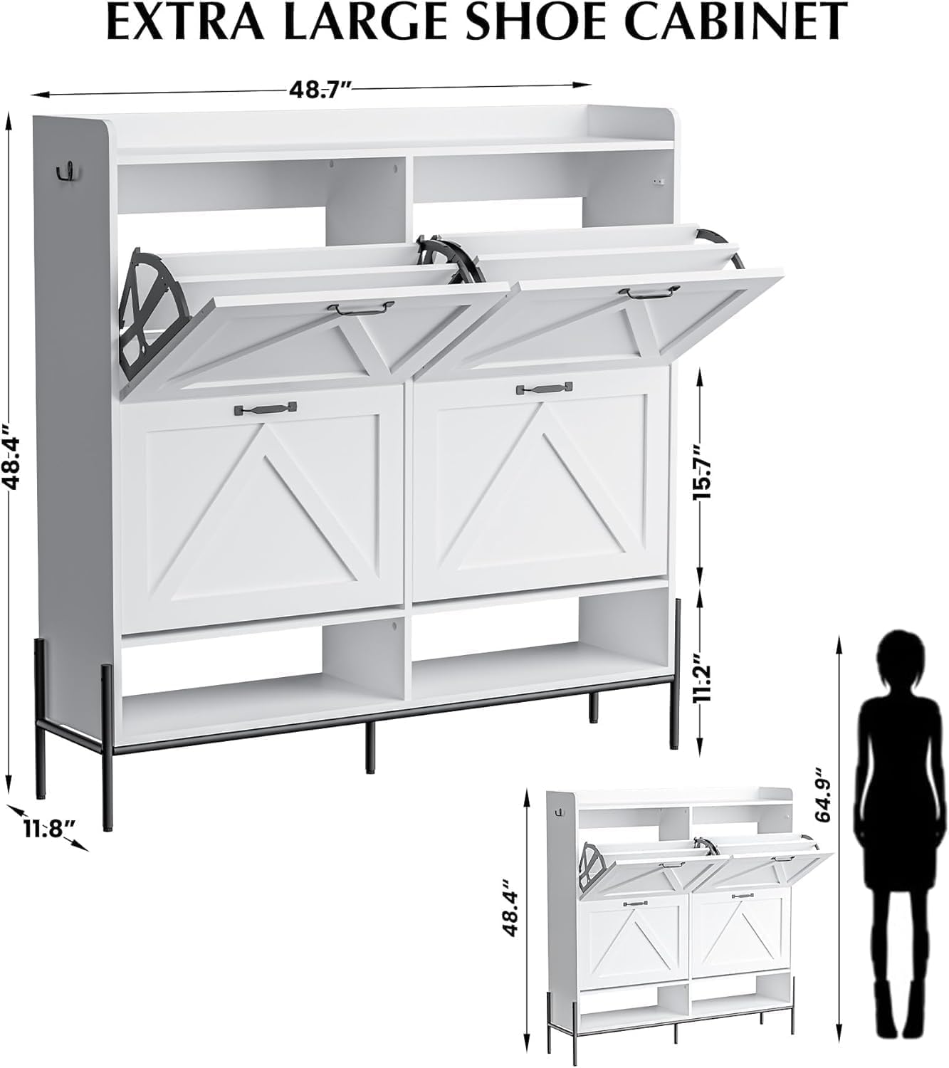 Qeetex LHF-XG-5915035 Shoe-Racks - View #2