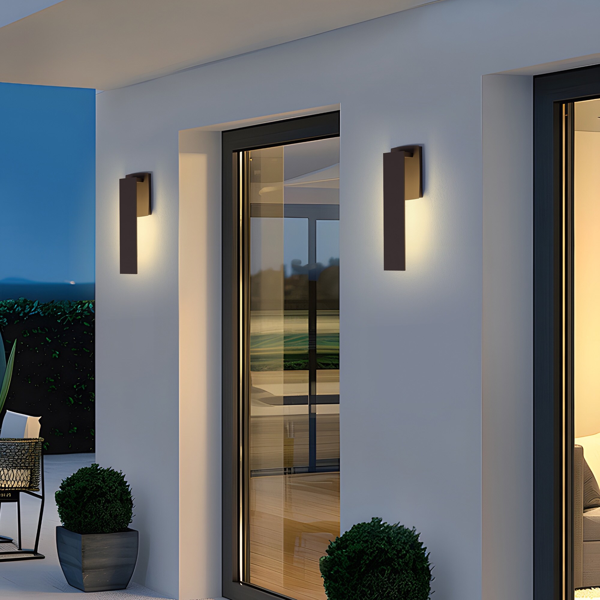 LamQee 06FTL0286BRR Outdoor-Wall-Lighting - View #7