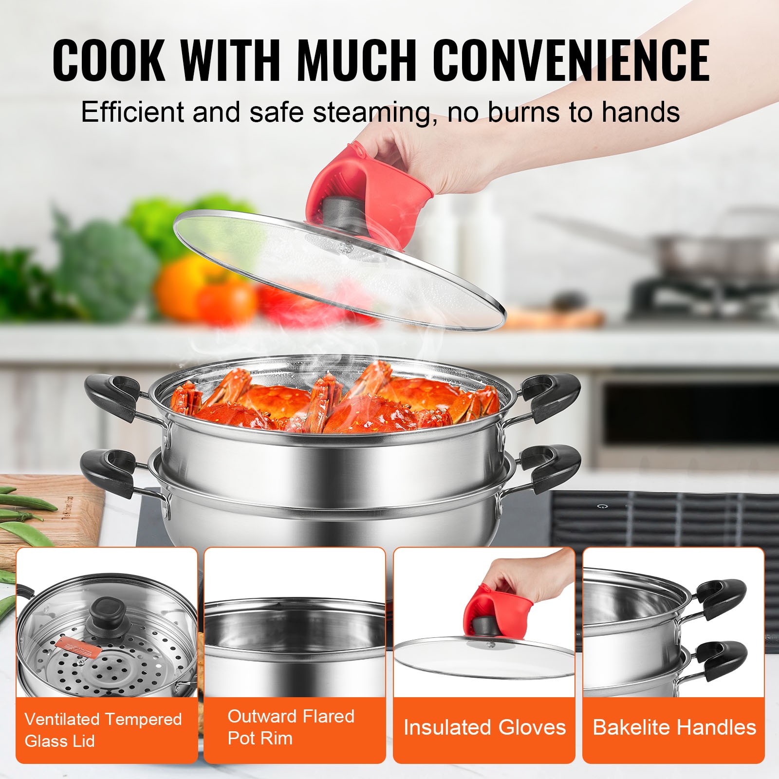 VEVOR DCZG28CM00009GWUDV0 Stock-Pots - View #6