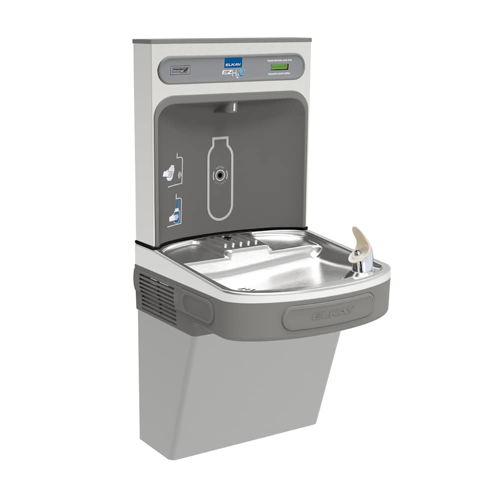 Elkay -  EZSDWSLK EZH2O Wall Mount Drinking Fountain and Bottle Filling Station