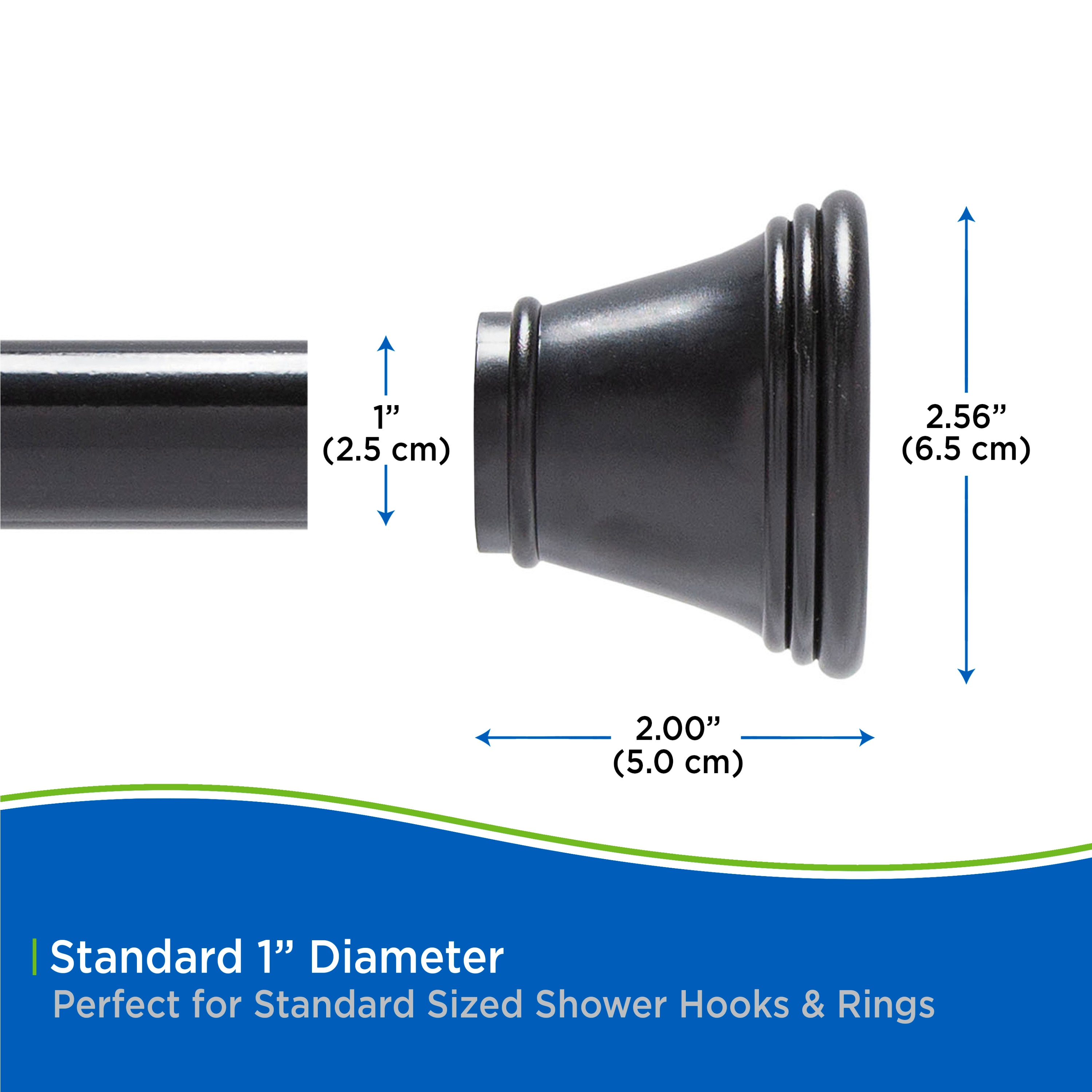 Kenney AZ909C/5USREM Shower-Rods - View #7
