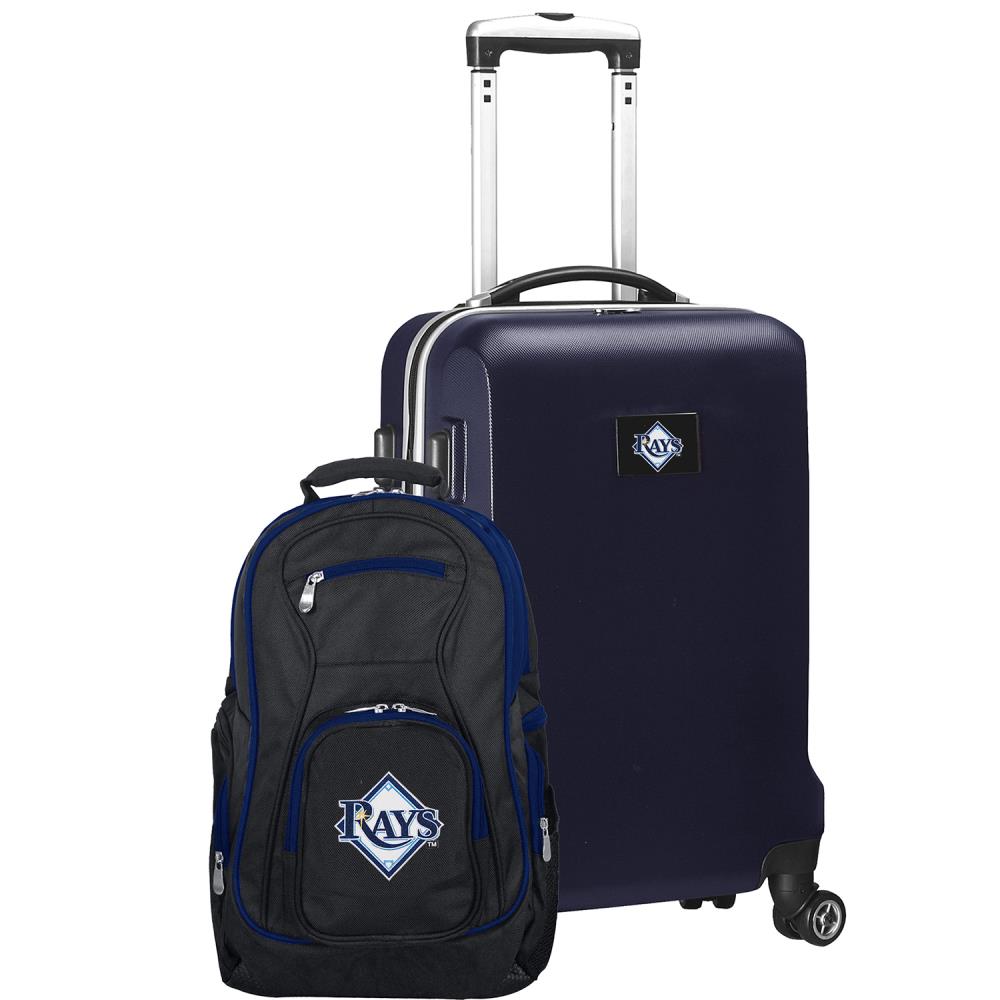 Mojo Licensing MLTBL104_NAVY 24 X 15 X 9.5 Navy Polycarbonate Hardshell Suitcase Set (2-Bag)