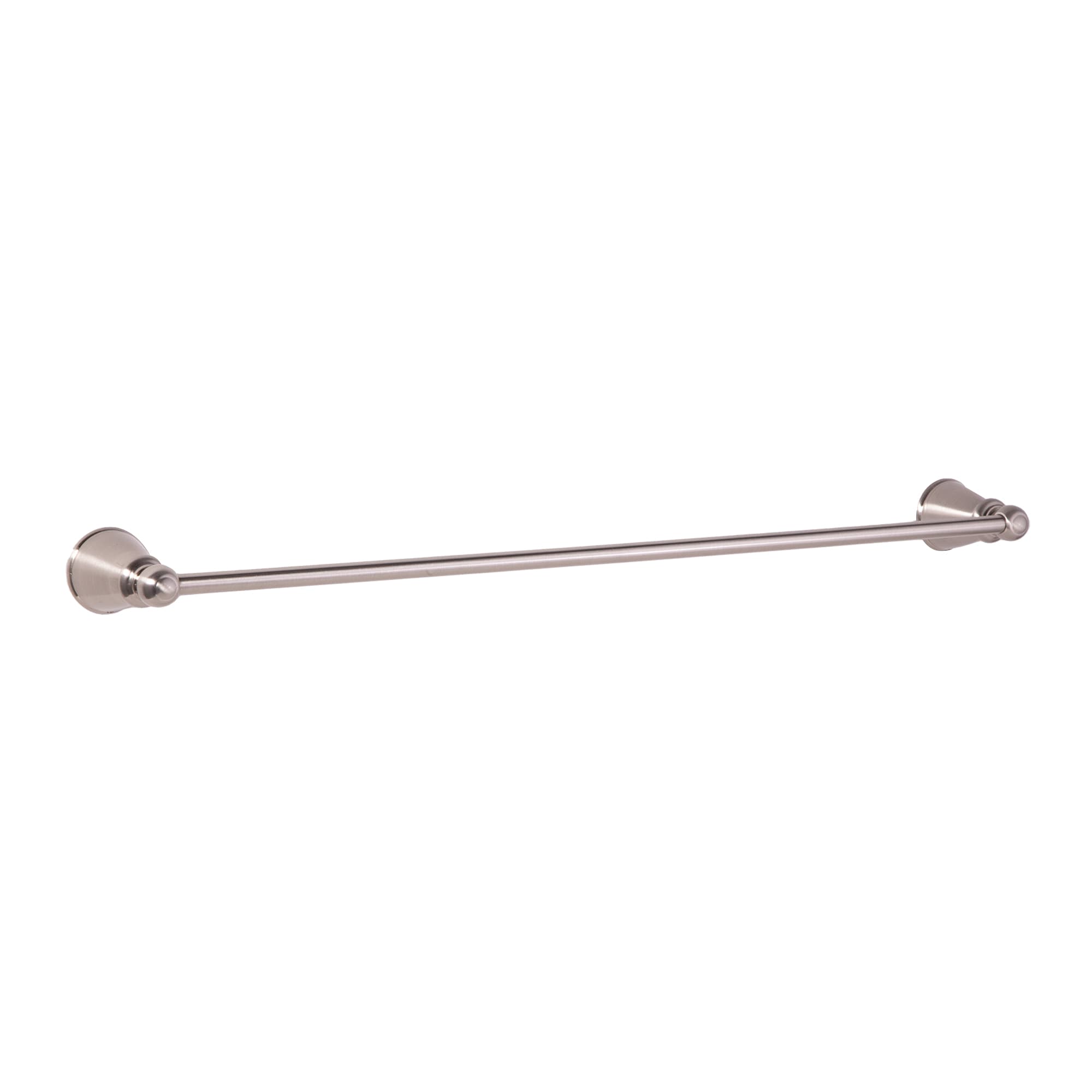 Design House 558270 Kassel 26-in Satin Nickel Wall mount Single Towel Bar