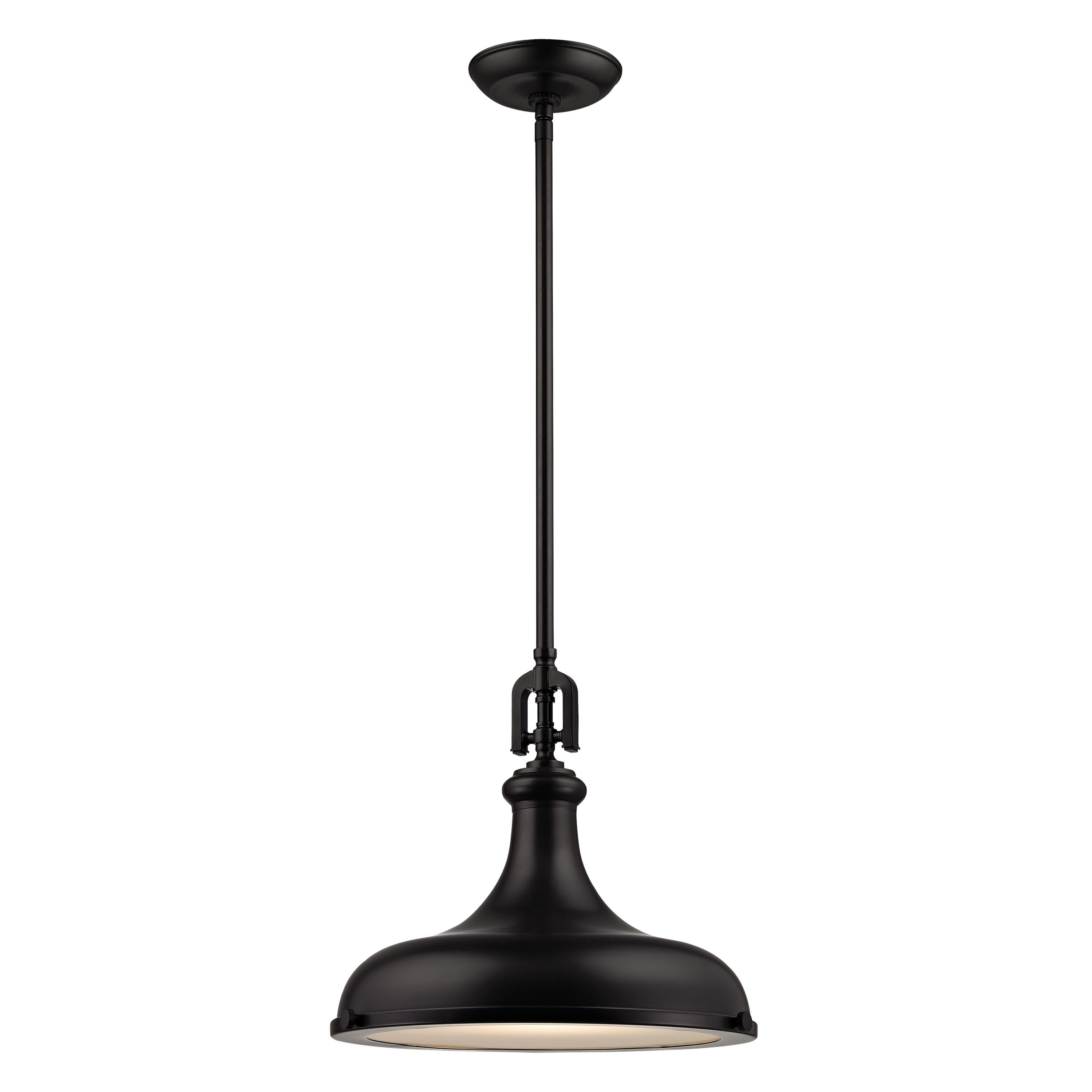 Westmore by ELK Lighting LW-20240605189 Honeysuckle Oil Rubbed Bronze Transitional Geometric Hanging Pendant light