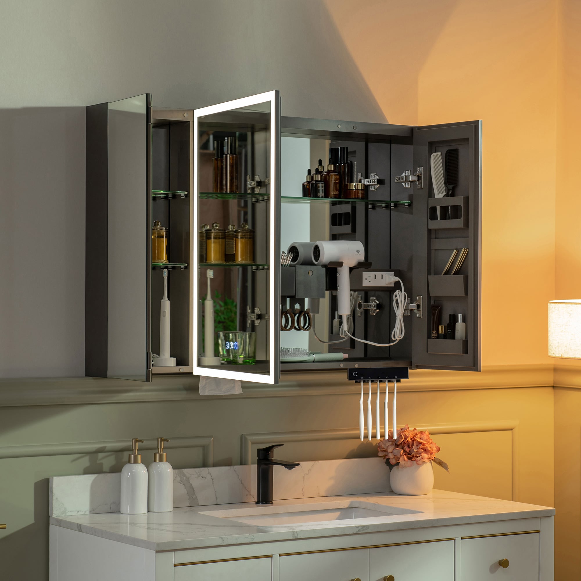 Woodbridge LMC012 Bathroom-Medicine-Cabinets - View #2