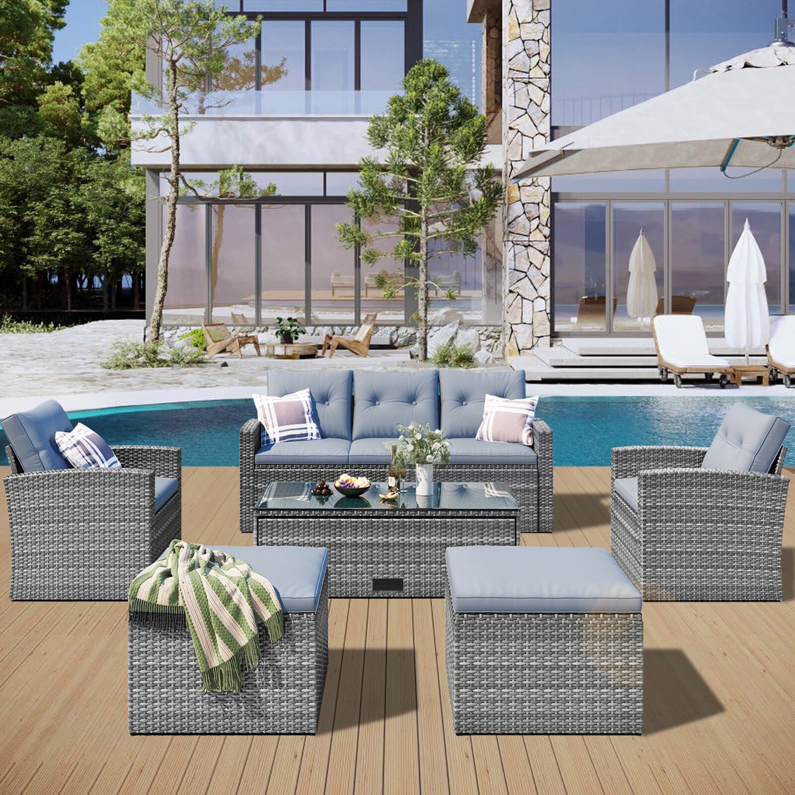 Maocao Hoom BH05AAE Patio-Conversation-Sets - View #2