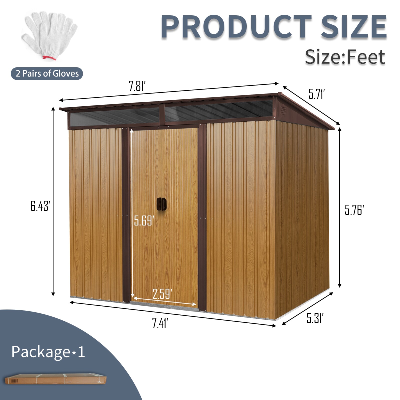 ToolCat BZ-3-145-SN Metal-Storage-Buildings-Sheds - View #7