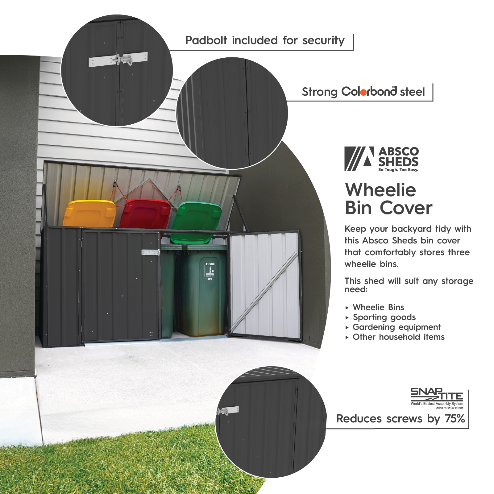 ABSCO AB1051 Metal-Storage-Buildings-Sheds - View #3